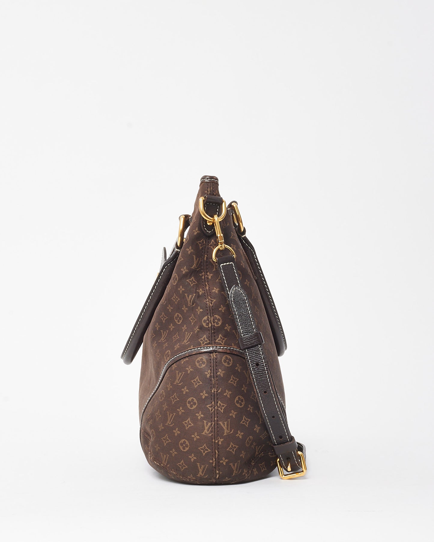 Louis Vuitton Brown Monogram Mini Lin Canvas Idylle Elegie 2Way Shoulder Bag