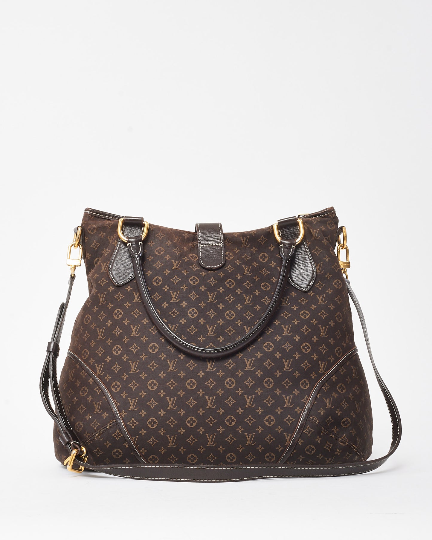 Louis Vuitton Brown Monogram Mini Lin Canvas Idylle Elegie 2Way Shoulder Bag