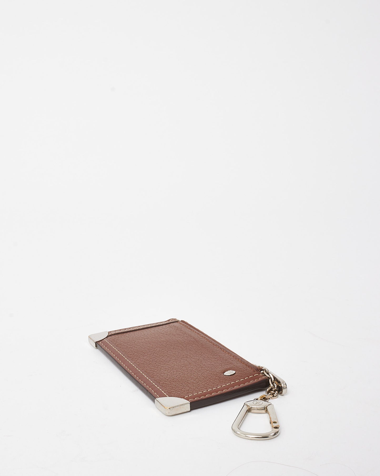 Louis Vuitton Brown Suhali Leather Pochette Cles / Key Pouch