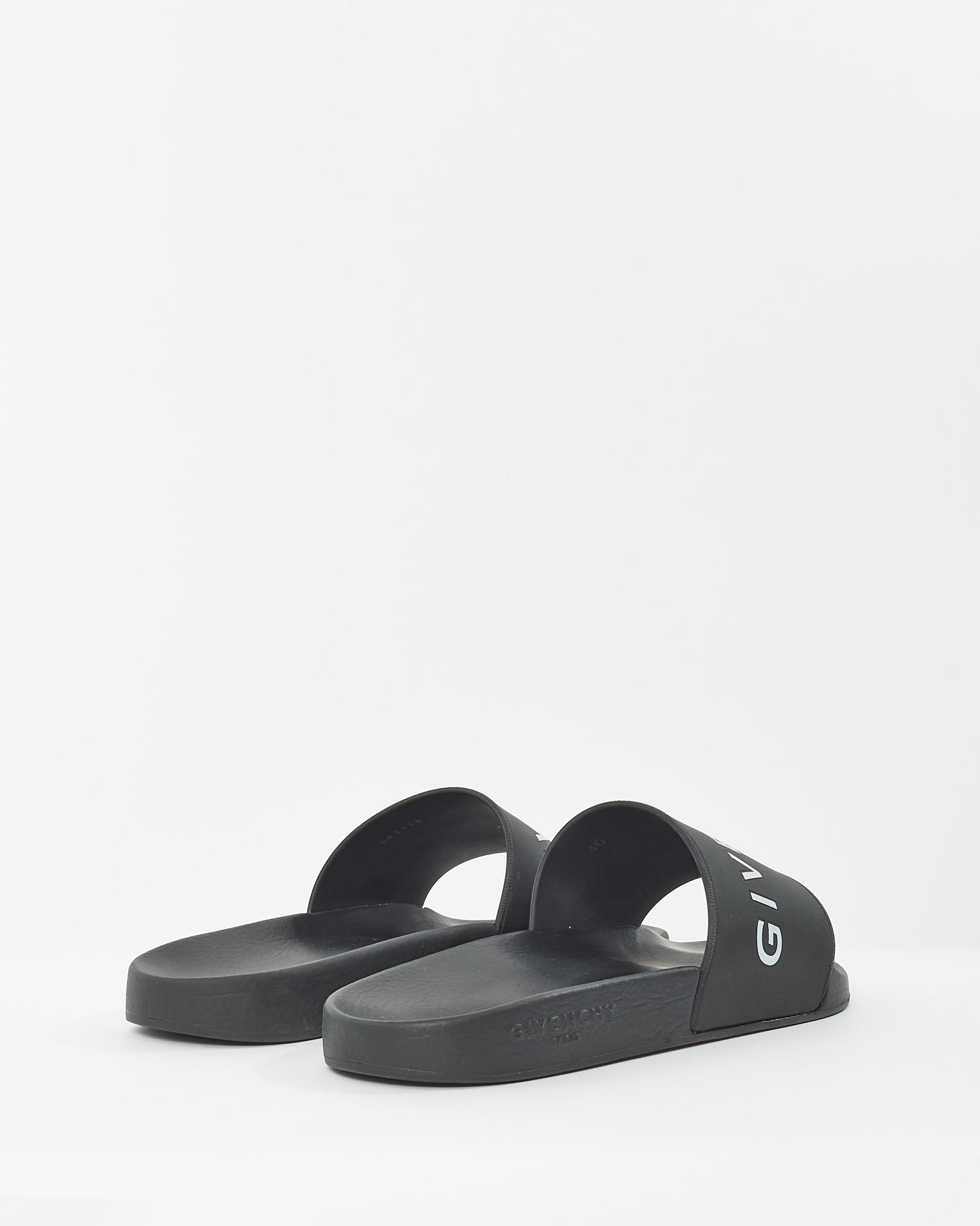 Pool Slides Givenchy Sliders Size GIVENCHY Men'S Logo Sliders Men