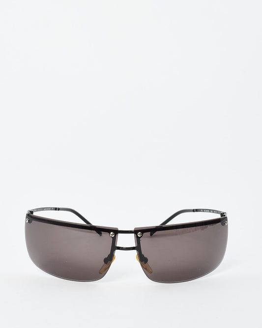 Gucci Vintage Black GG2653/S Square Wire Frame Sunglasses