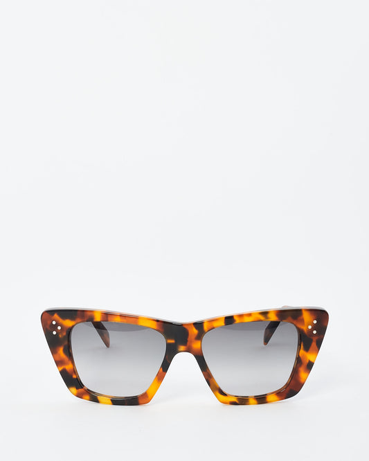 Celine Light Brown Tortoise CL401871 Cat Eye Sunglasses