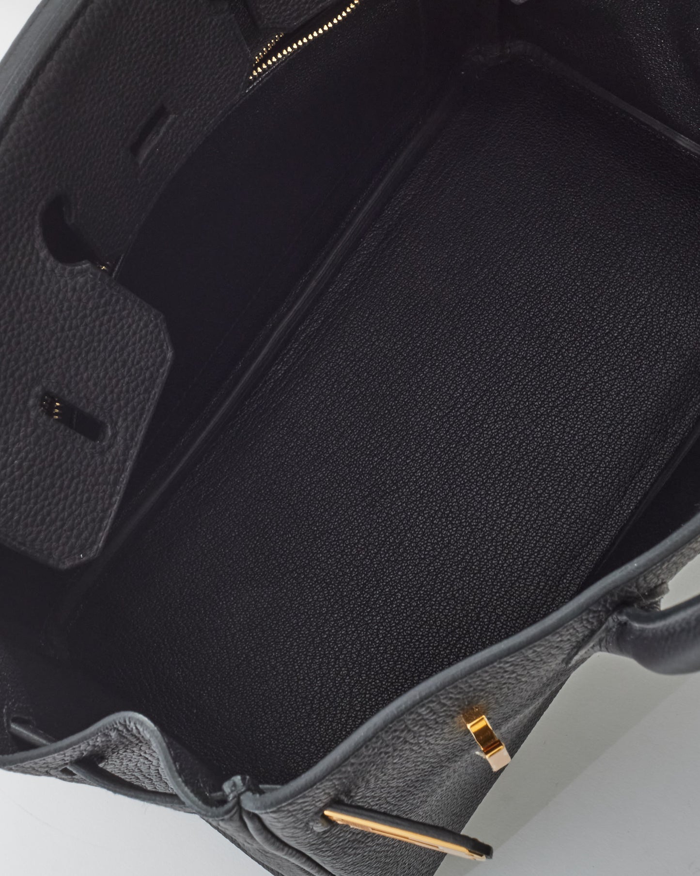 Hermès Black Togo Leather Birkin 25 GHW