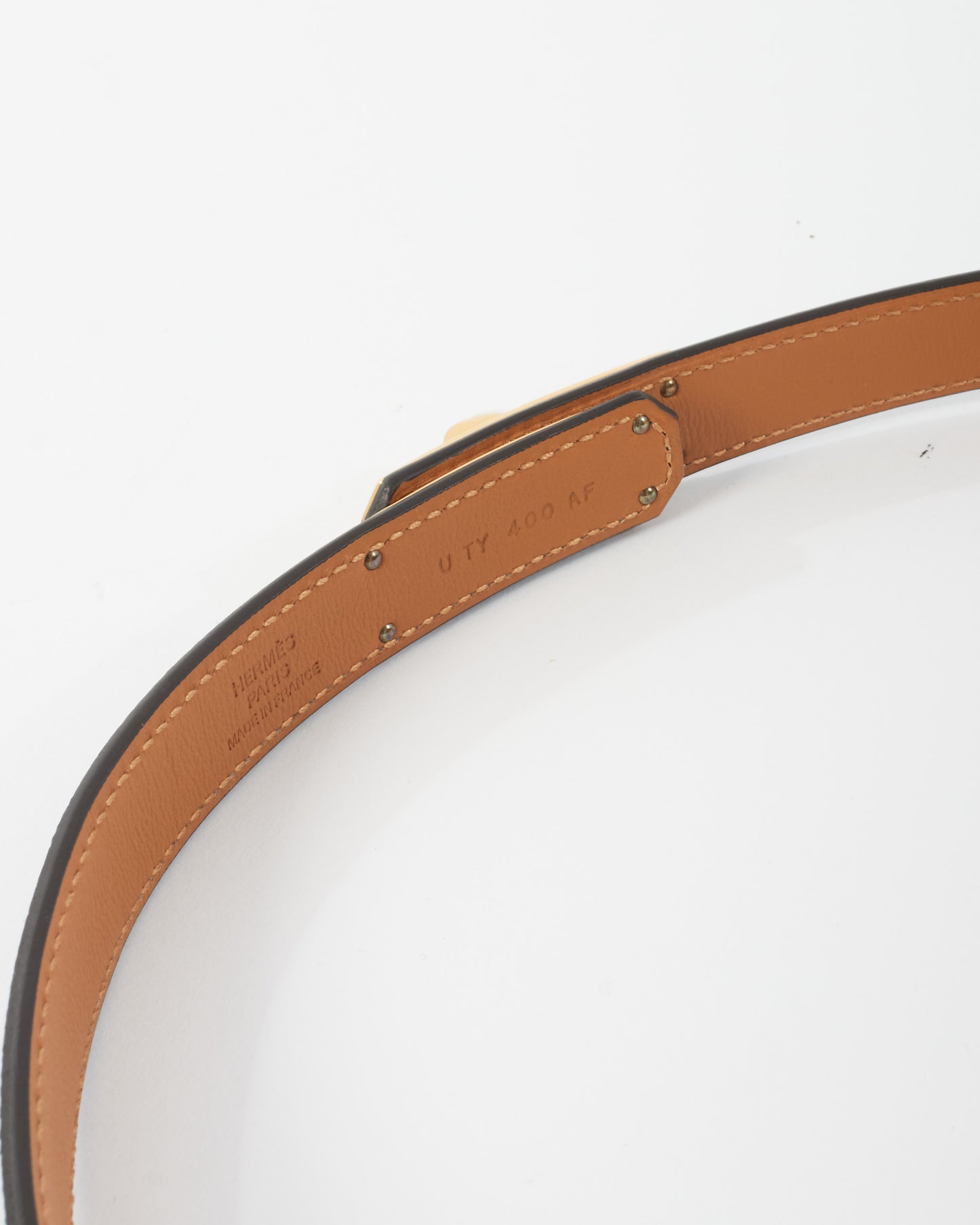 Hermès Gold Epsom Leather Kelly 18 Pocket Belt PHW