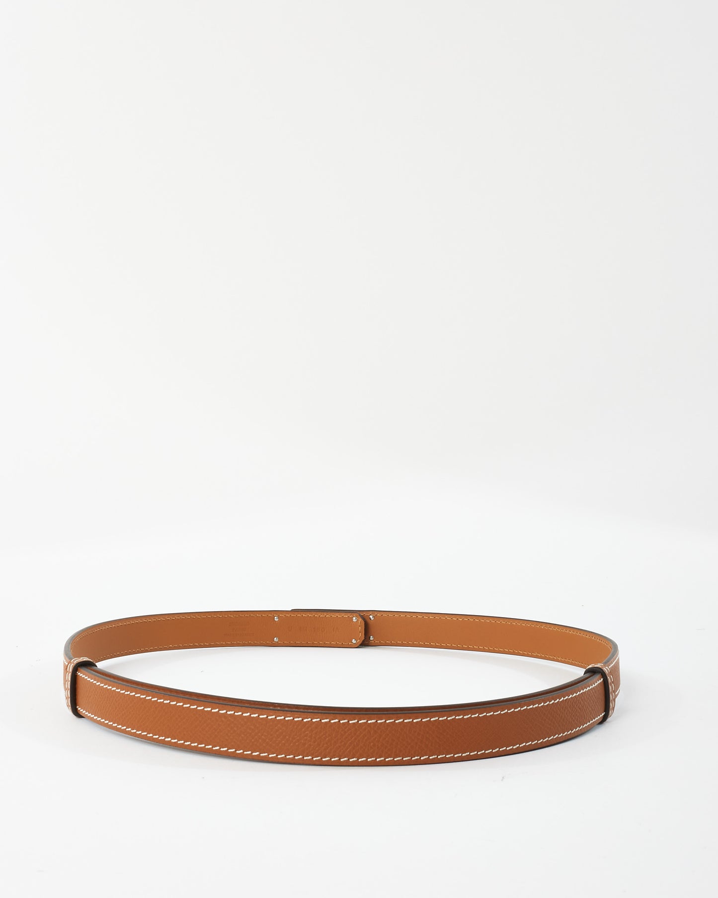 Hermès Gold Epsom Leather Kelly 18 Pocket Belt PHW