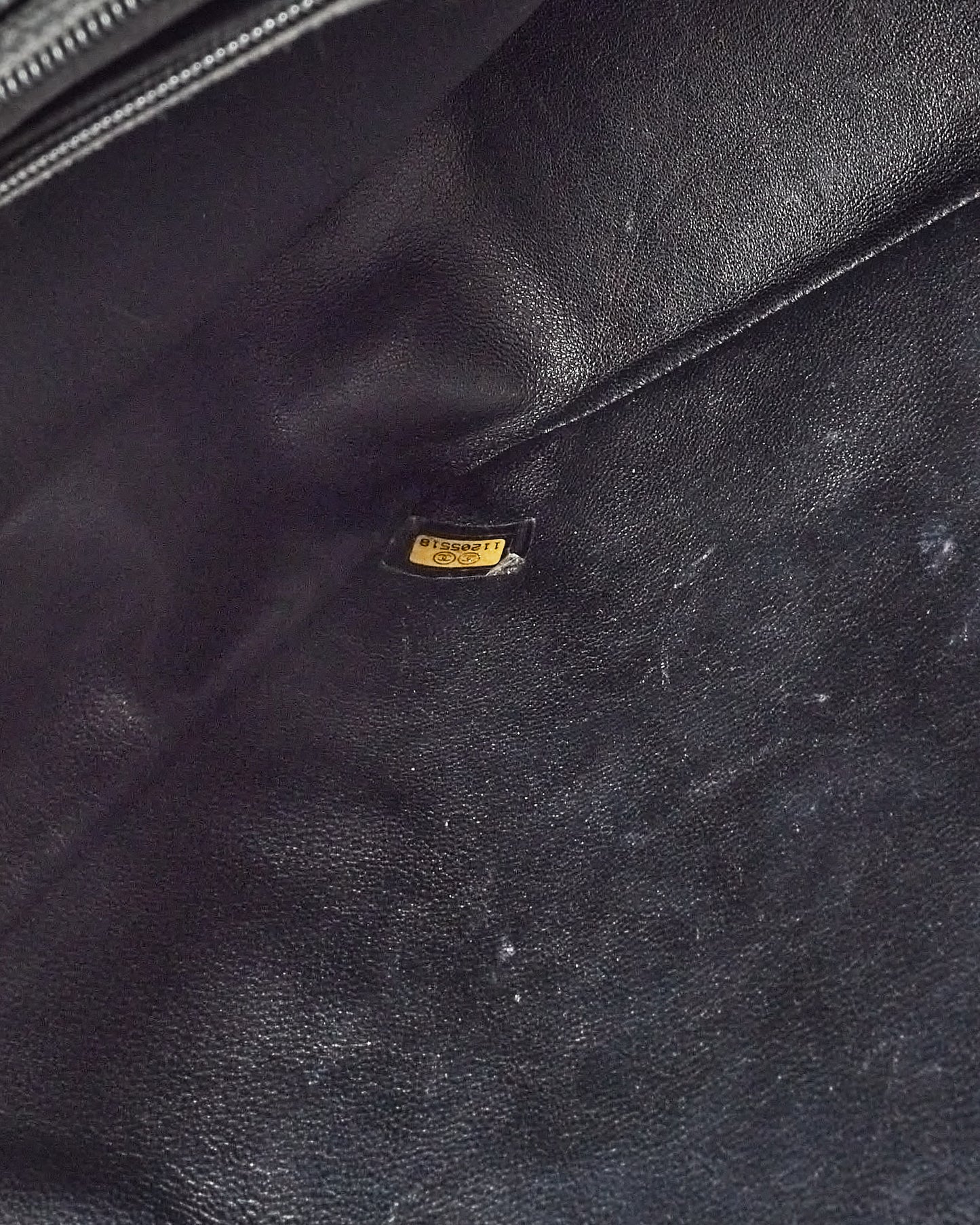 Chanel Black Caviar Leather Jumbo Single Flap Bag