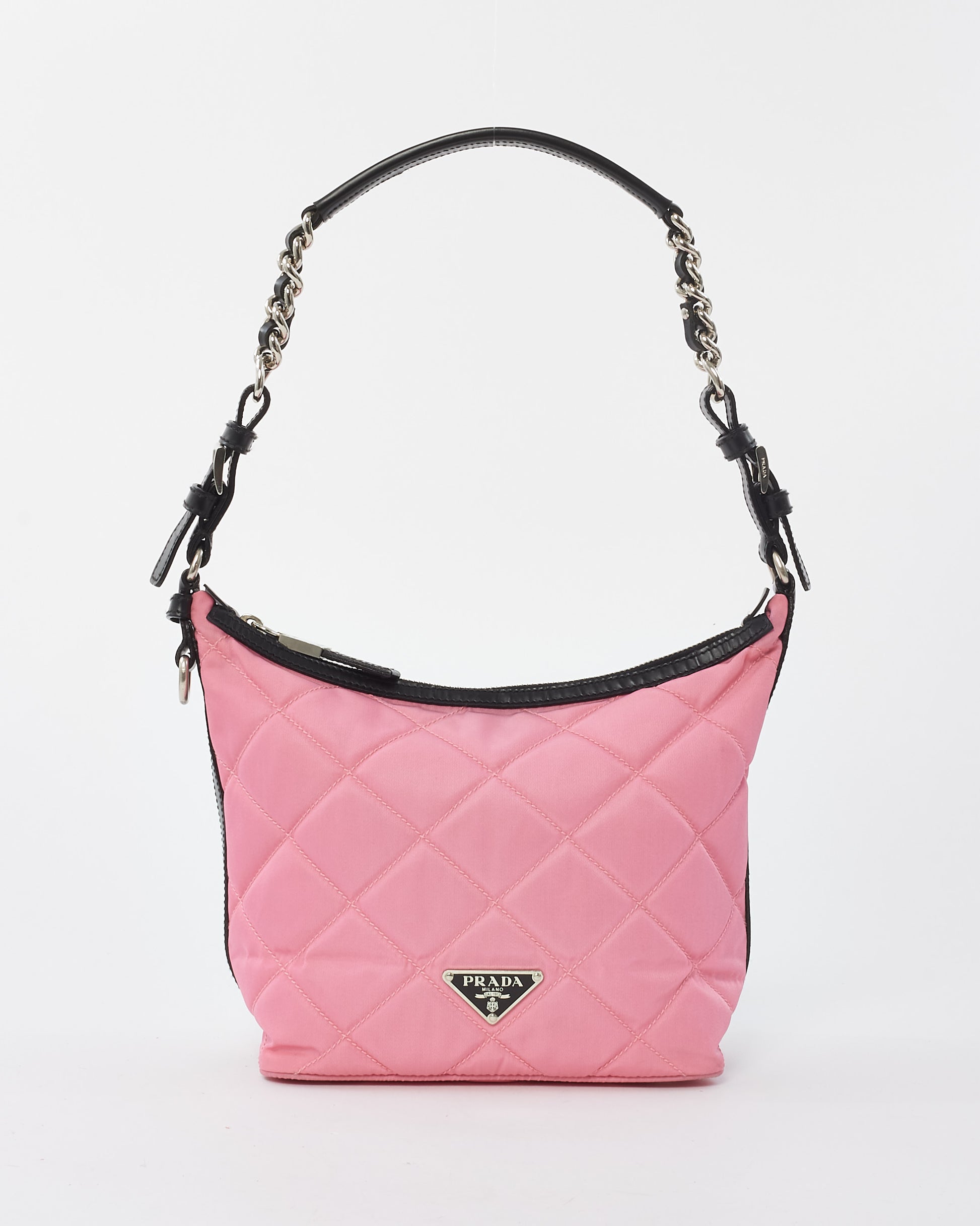 Vintage Pink Prada Messenger Bag Buy Prada Pink Quilted Nylon