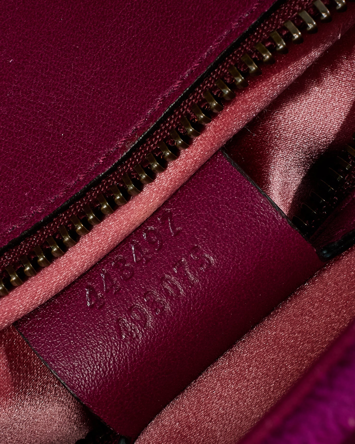 Gucci Purple Velvet Marmont Small Shoulder Bags