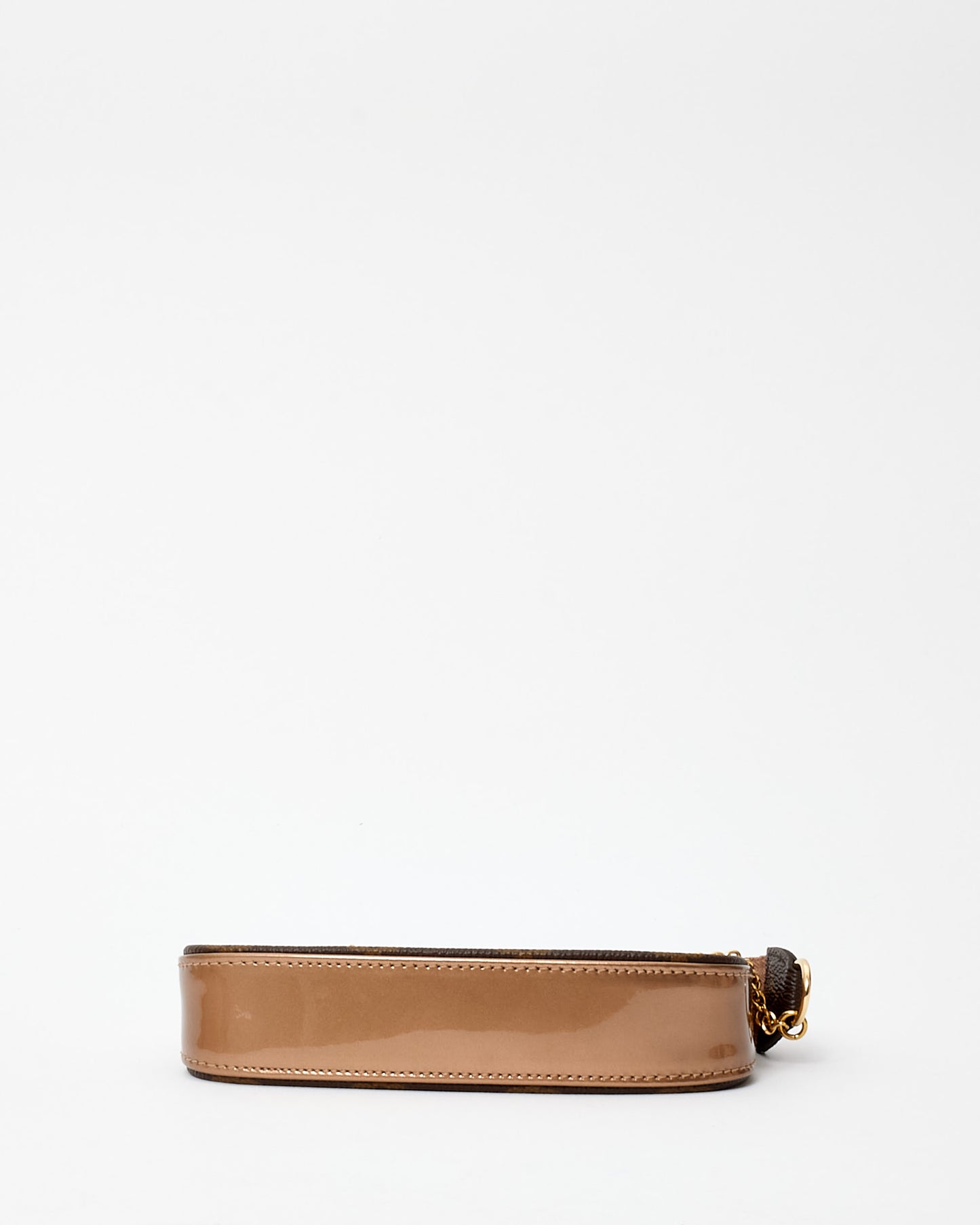 Louis Vuitton Rose Gold Vernis Mini Pochette D'Accessoires