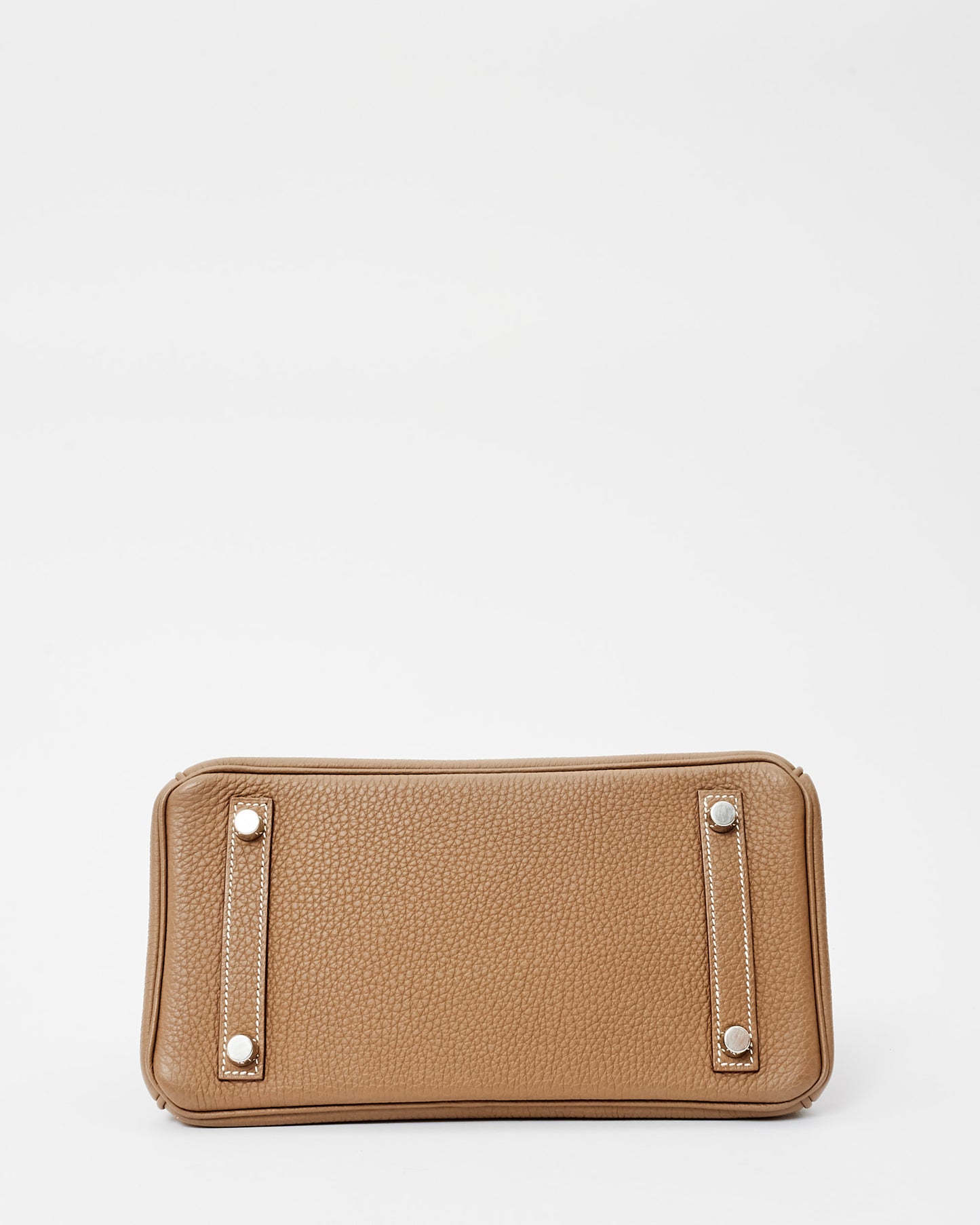 Hermès Etoupe Togo Leather Birkin 25 SHW