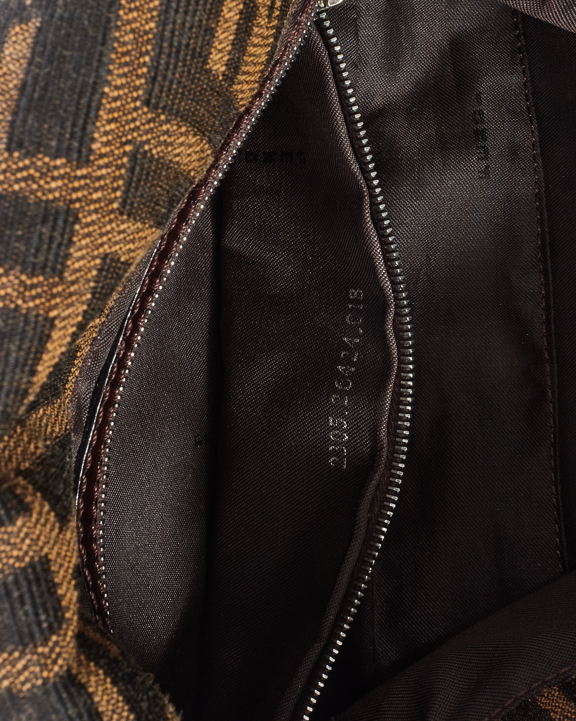 Buy Fendi Brown Fabric Zucca Print Baguette Shoulder Bag Buy Fendi Brown Fabric Zucca Print Baguette Shoulder Bag