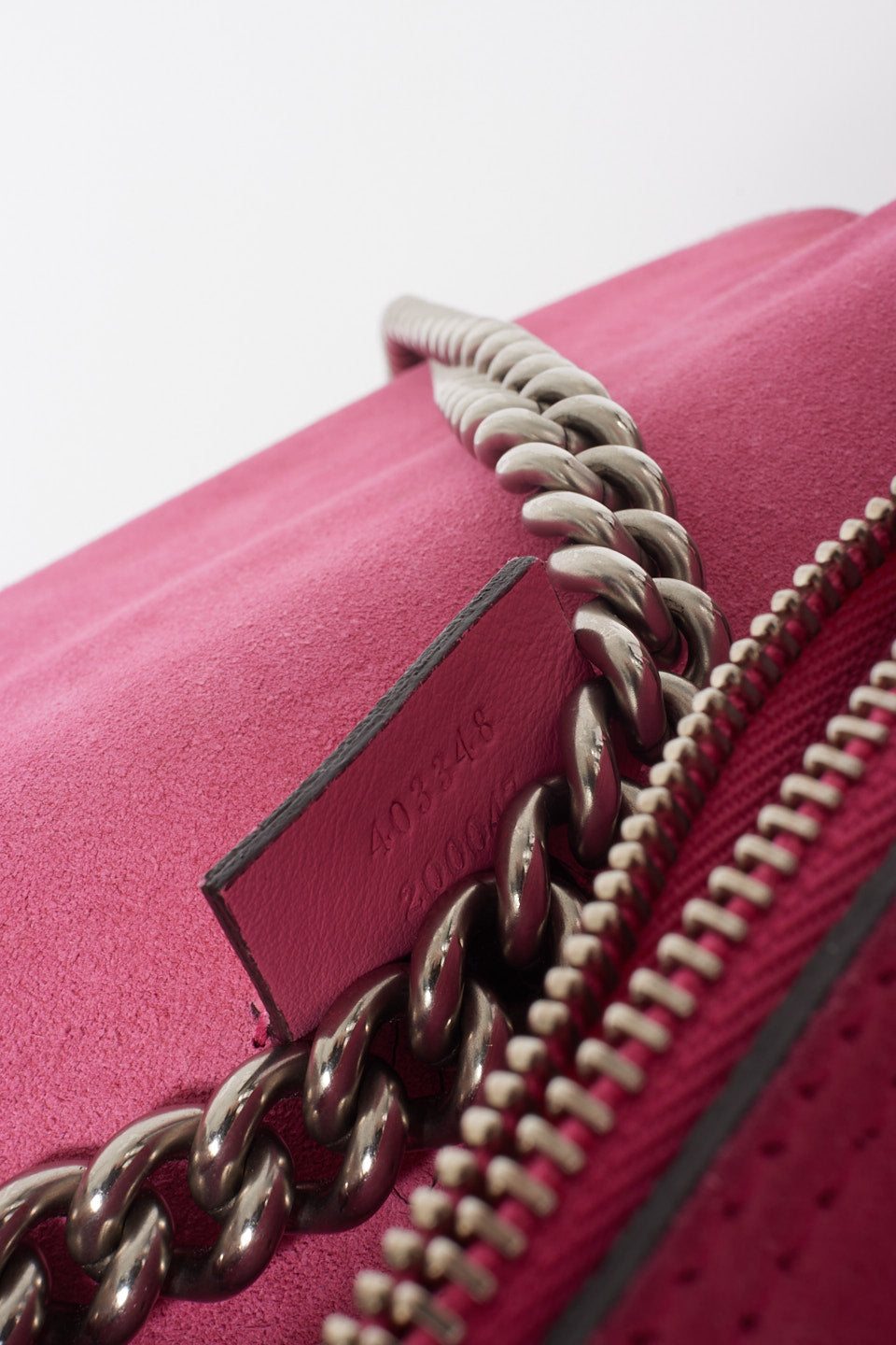 Gucci Beige Monogram GG Supreme Canvas & Pink Jewel Dionysus Large Shoulder Bag