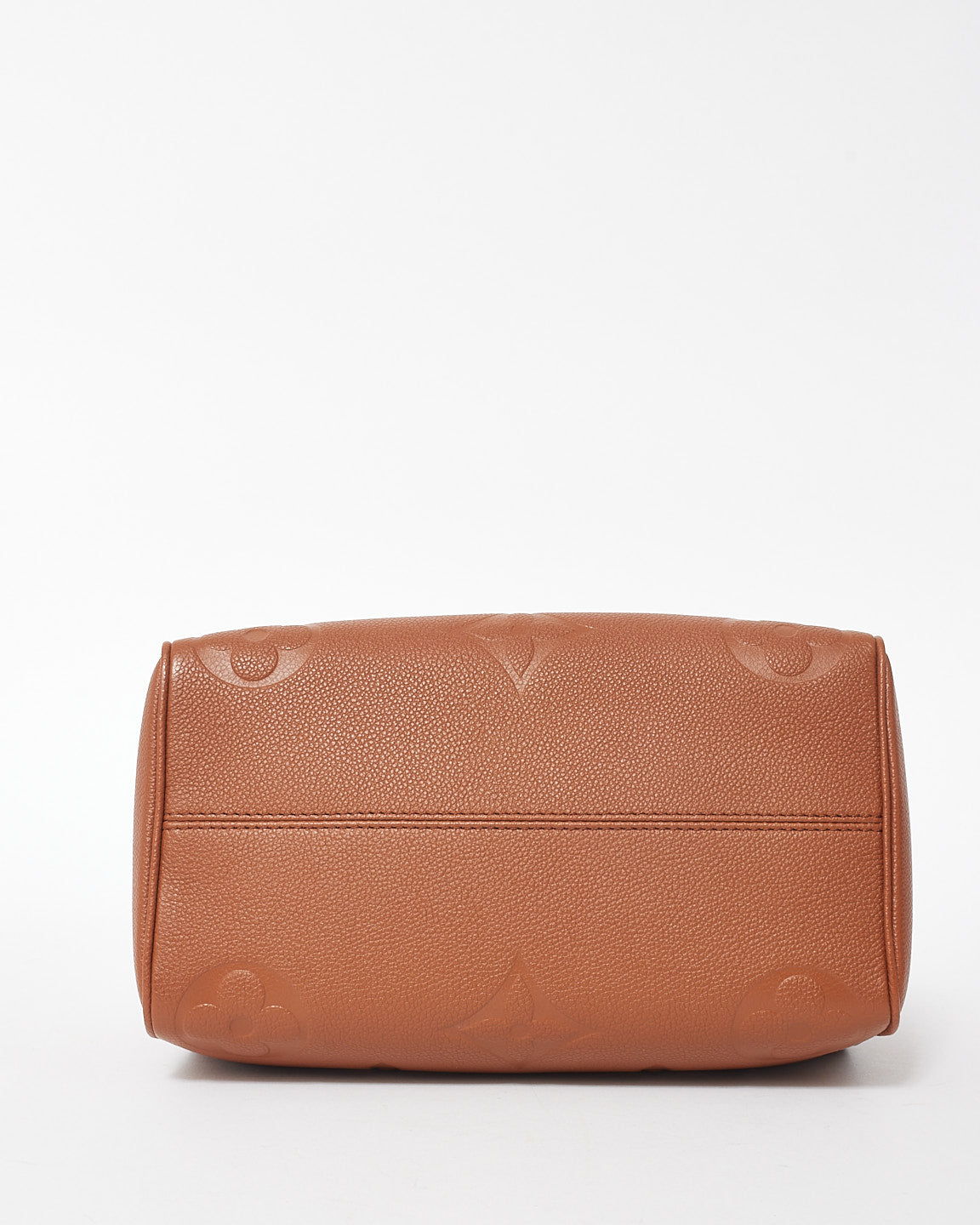 Louis Vuitton Cognac Giant Monogram Empreinte Leather Bandoulière Speedy 25