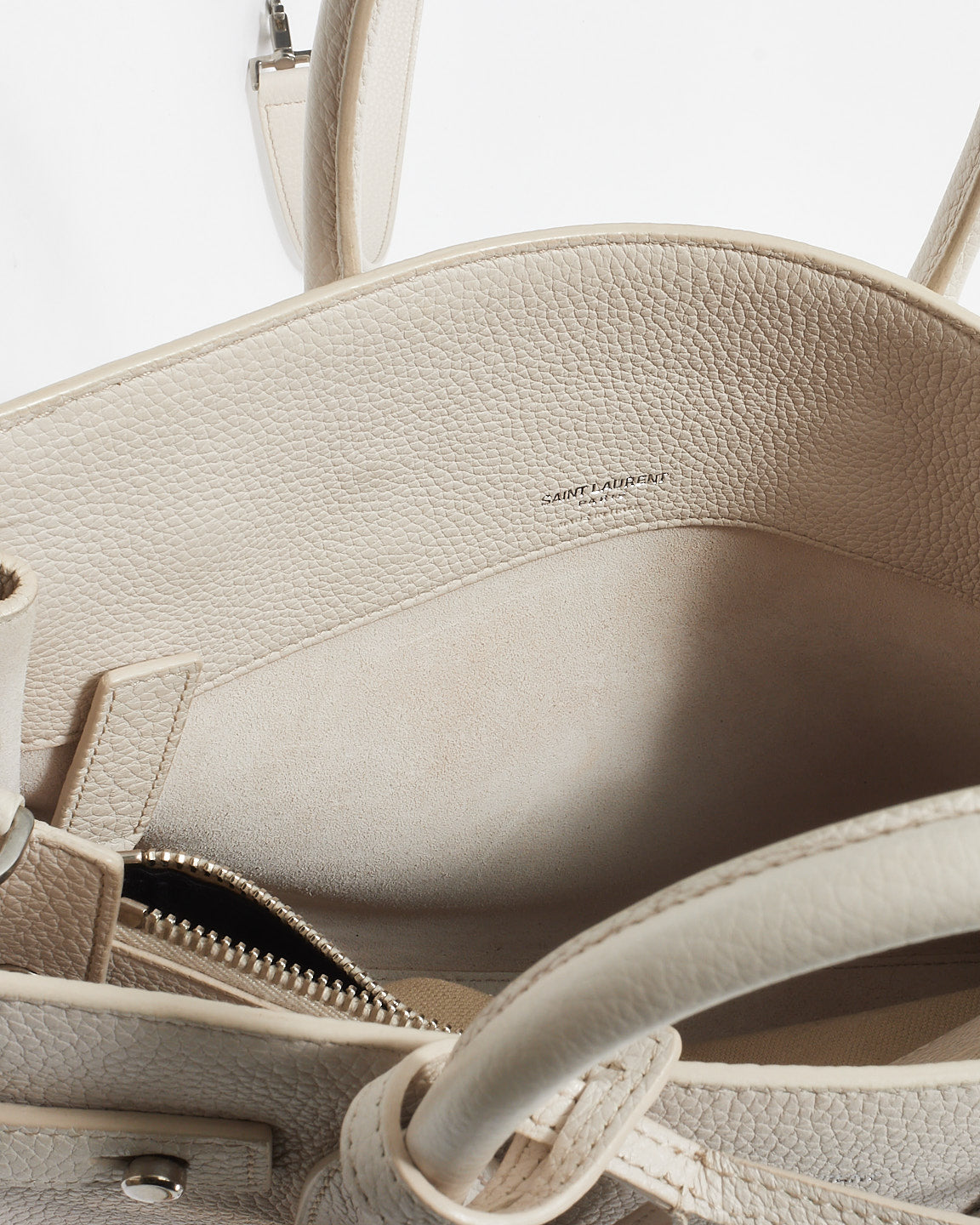 Buy Saint Laurent Cream Leather Baby Sac Du Jour Bag Buy Saint Laurent Cream Leather Baby Sac Du Jour Bag