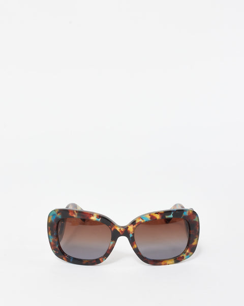 PRADA ミラノ トータスシェル サングラス Prada Tortoise Shell Oversized Round Sunglasses – LFC Ltd