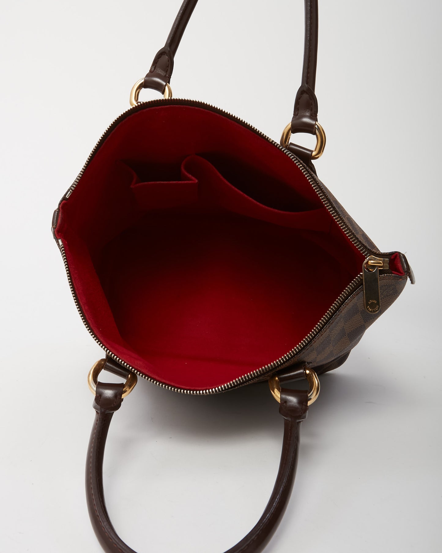 Louis Vuitton Damier Ebene Coated Canvas Saleya PM Tote