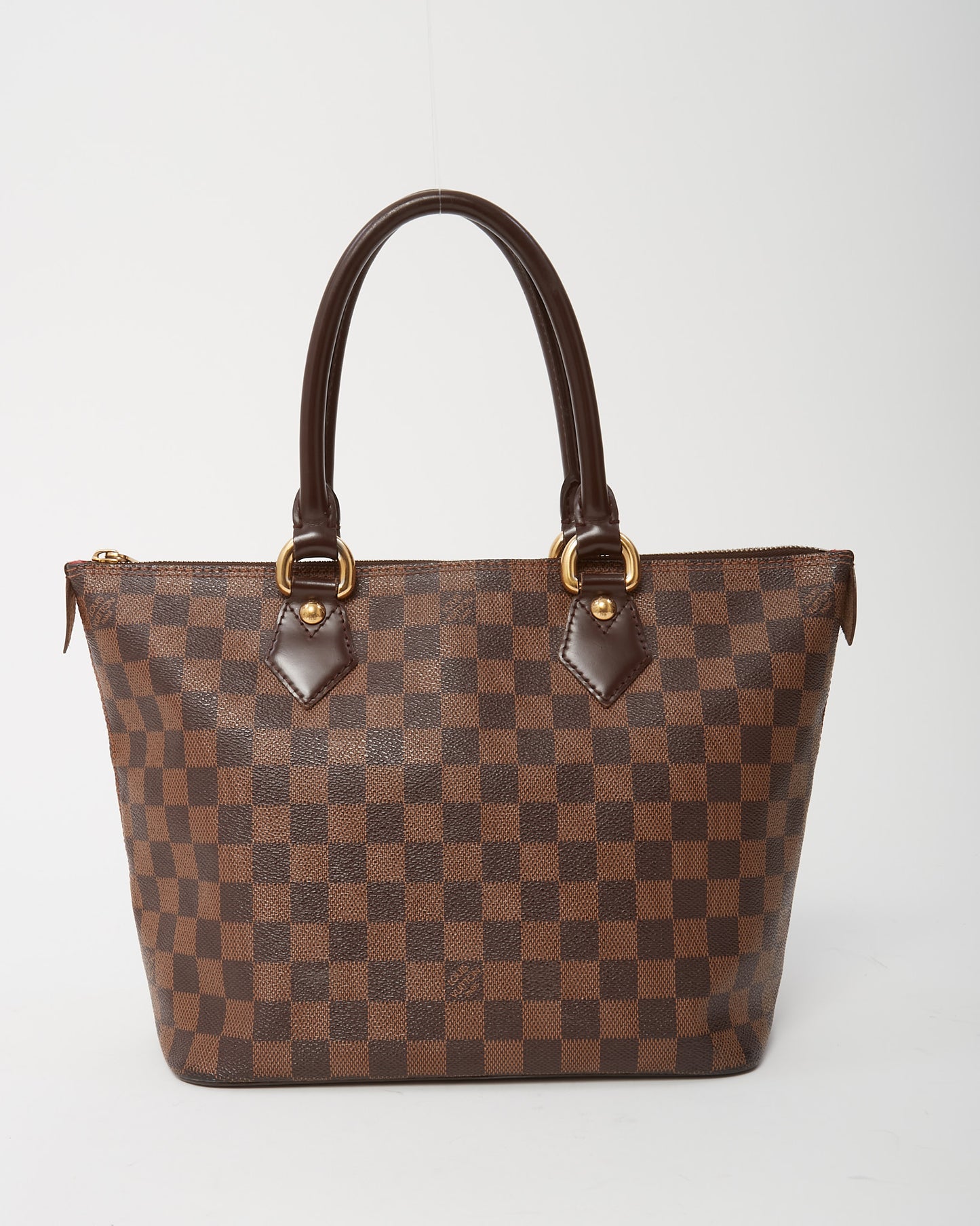 Louis Vuitton Damier Ebene Coated Canvas Saleya PM Tote