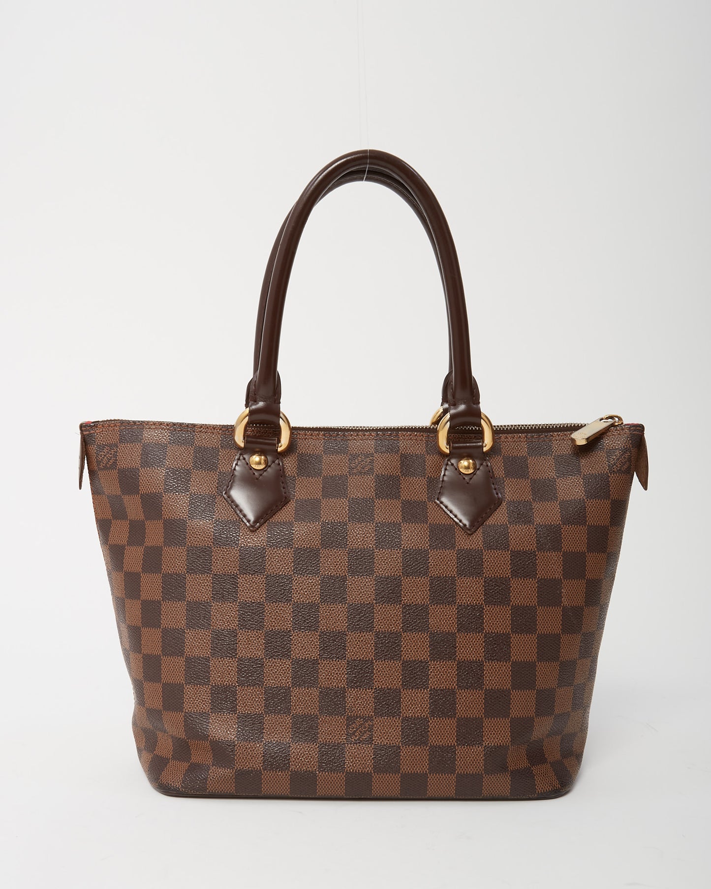 Louis Vuitton Damier Ebene Coated Canvas Saleya PM Tote