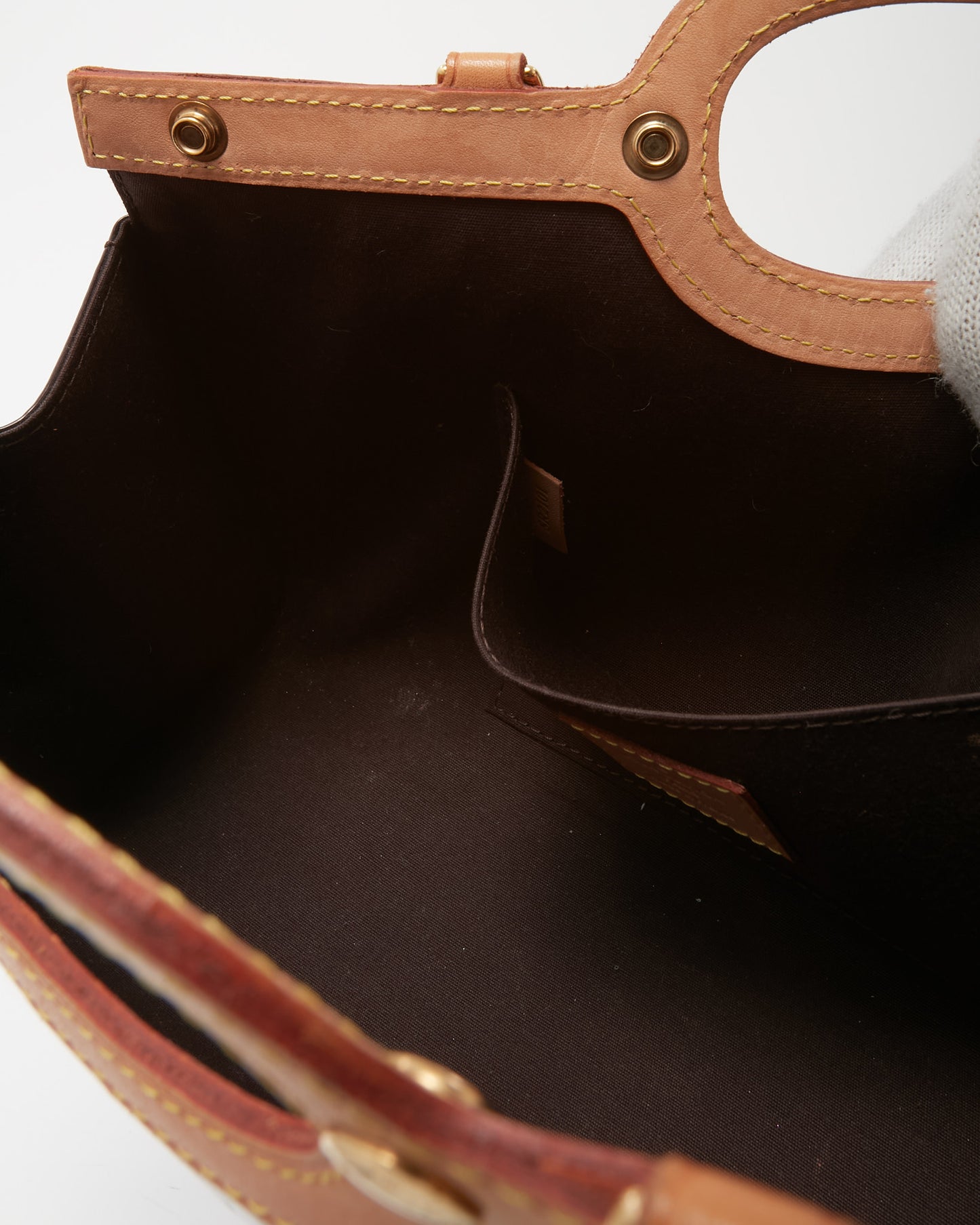 Louis Vuitton Purple Amarante Monogram Vernis Roxbury Bag with Strap