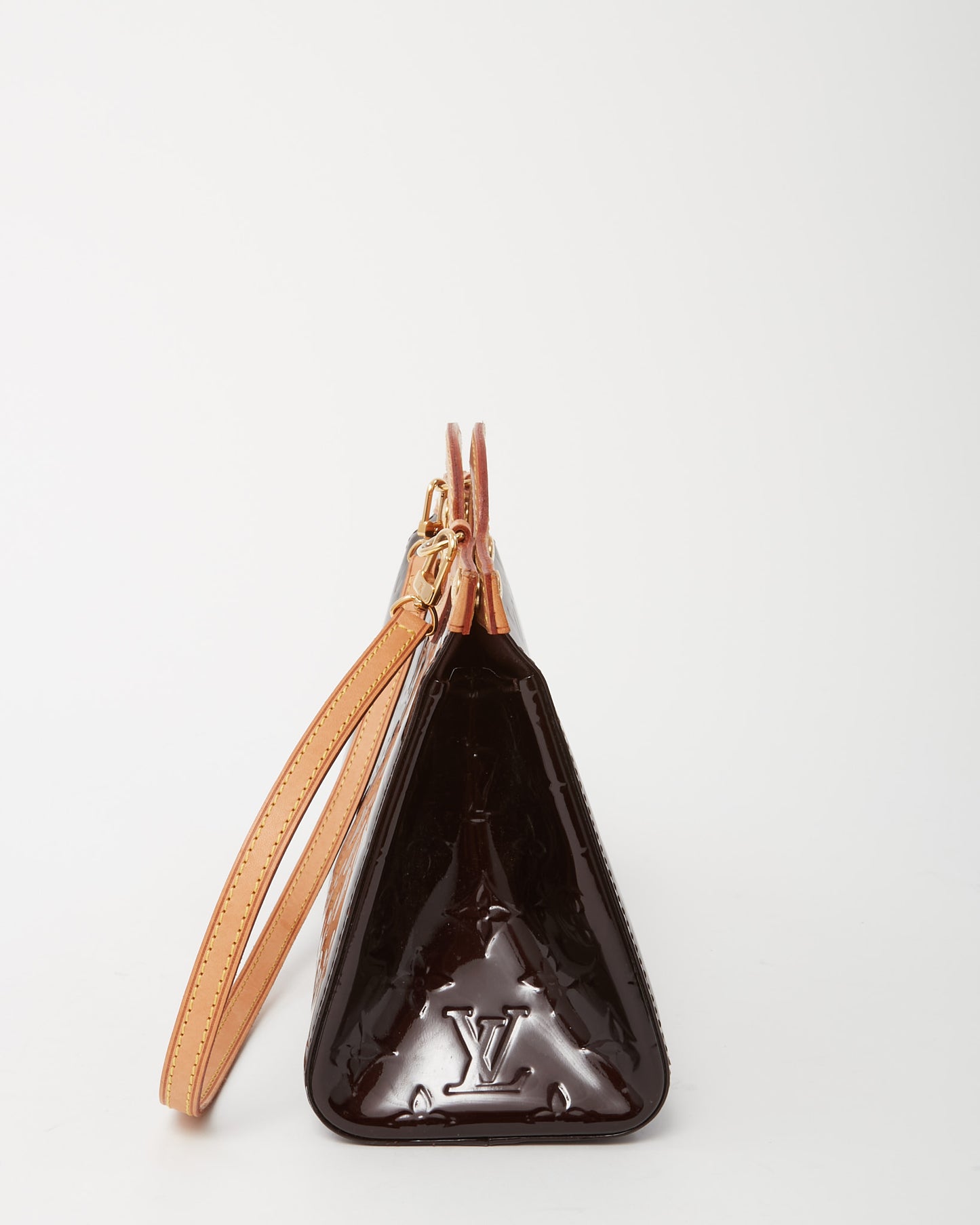 Louis Vuitton Purple Amarante Monogram Vernis Roxbury Bag with Strap