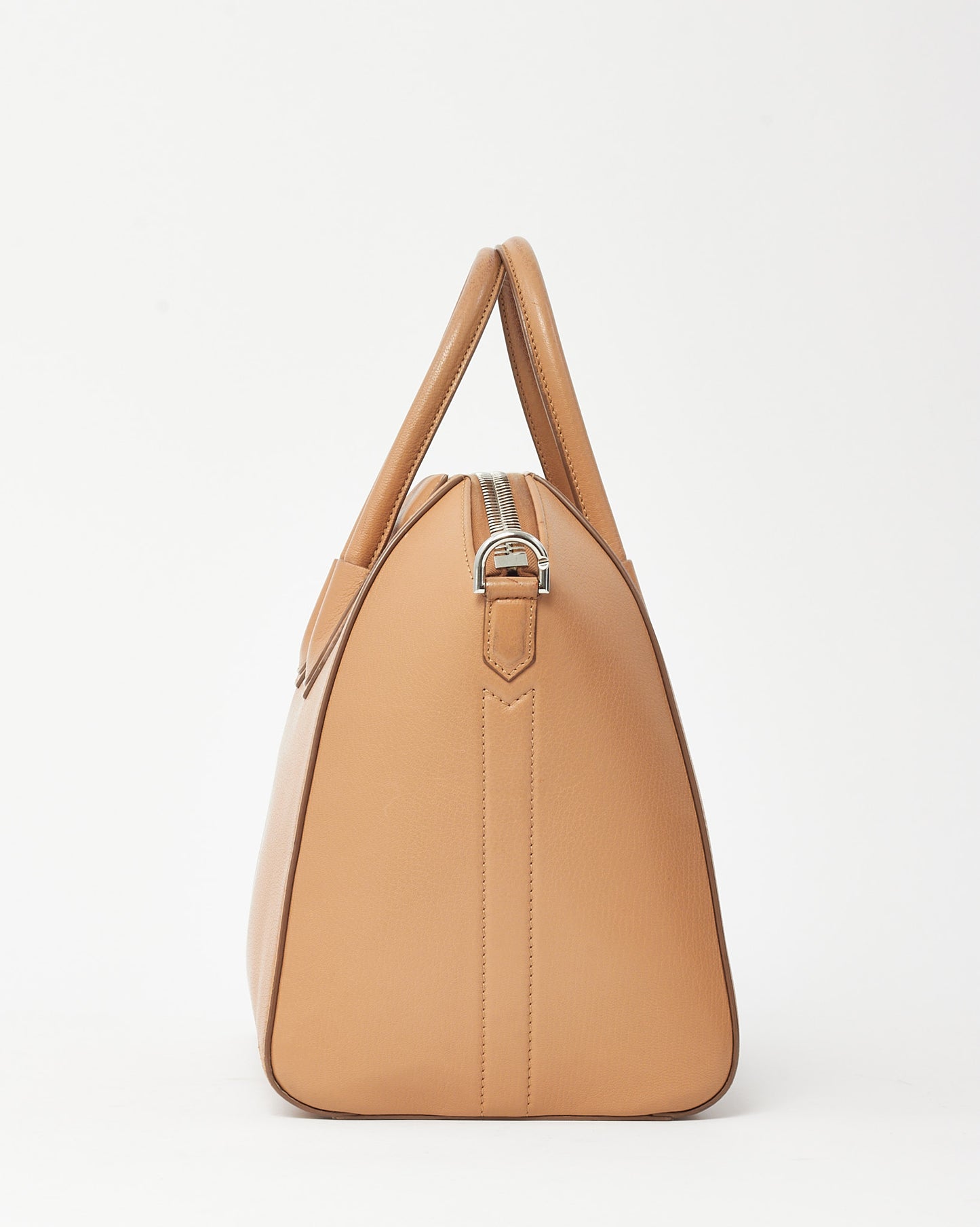 Givenchy Camel Beige Pebbled Leather Medium Antigona Bag