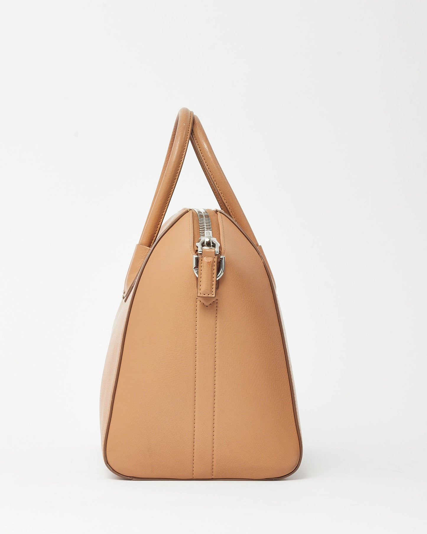 Givenchy Camel Beige Pebbled Leather Medium Antigona Bag