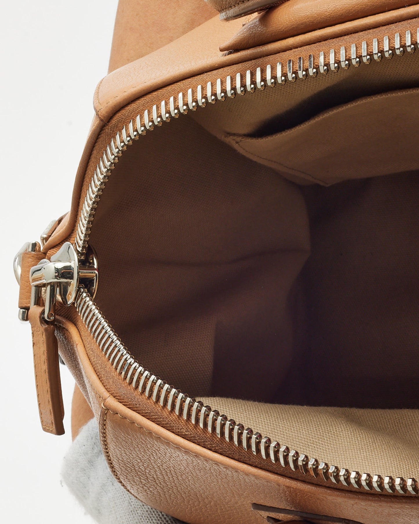 Givenchy Camel Beige Pebbled Leather Medium Antigona Bag