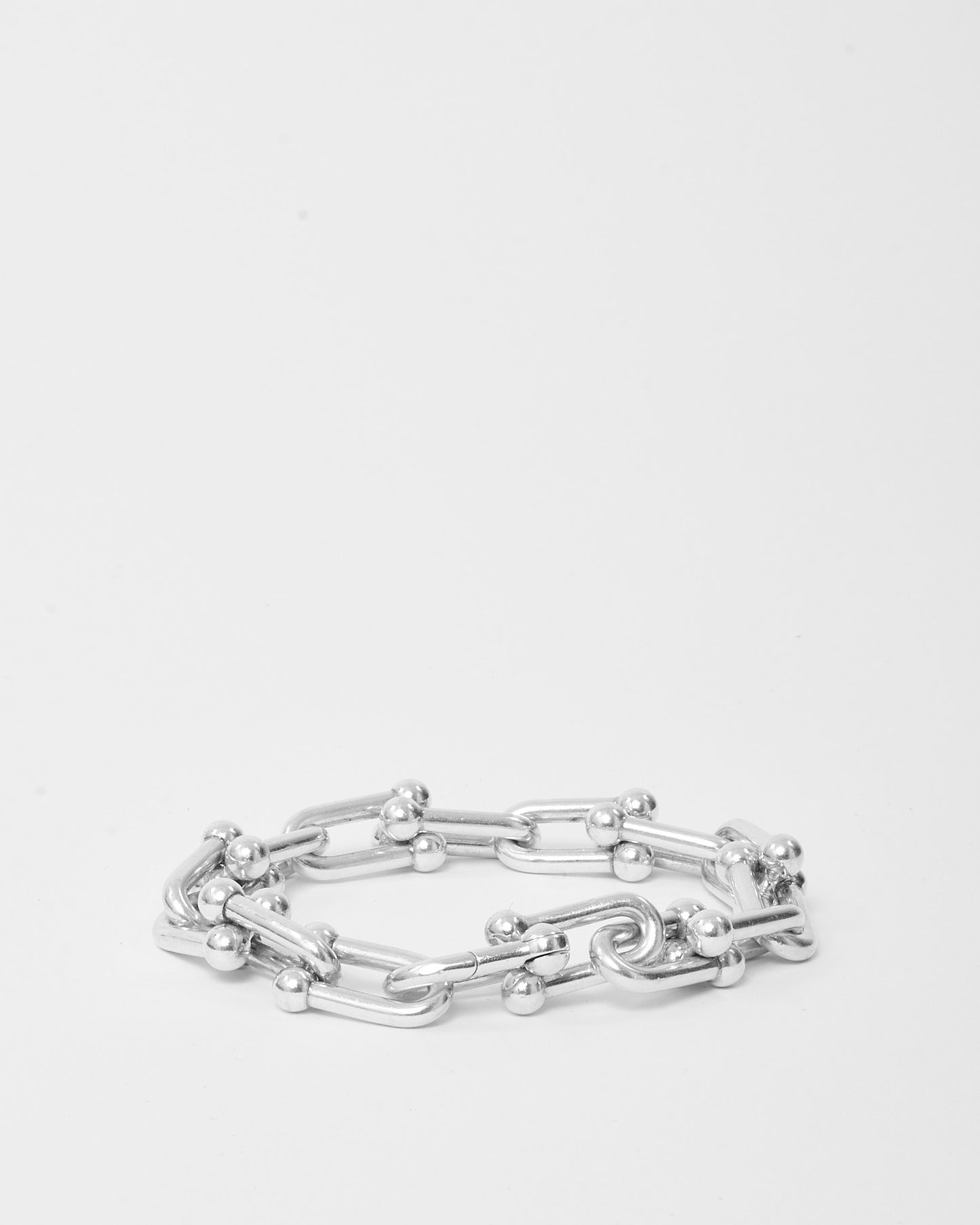 Tiffany & Co. Sterling Silver Large Link HardWear Bracelet