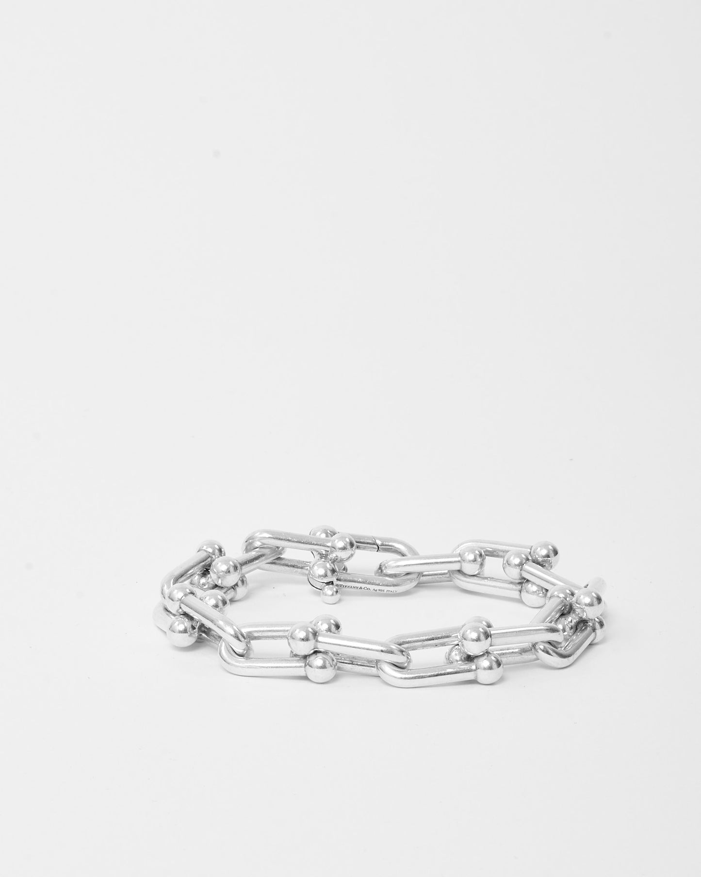 Tiffany & Co. Sterling Silver Large Link HardWear Bracelet
