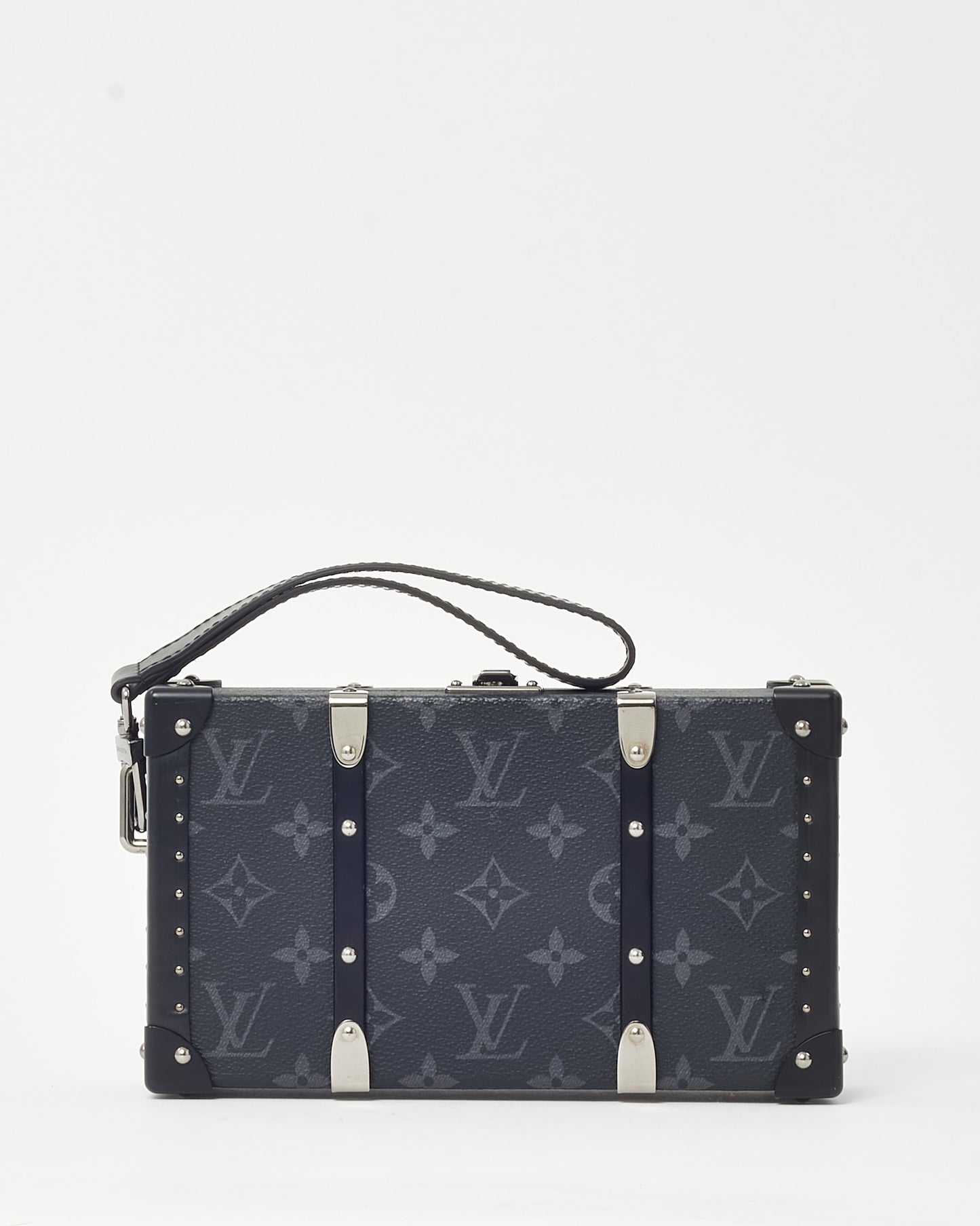 Louis Vuitton Black Monogram Eclipse Wallet Trunk Wristlet