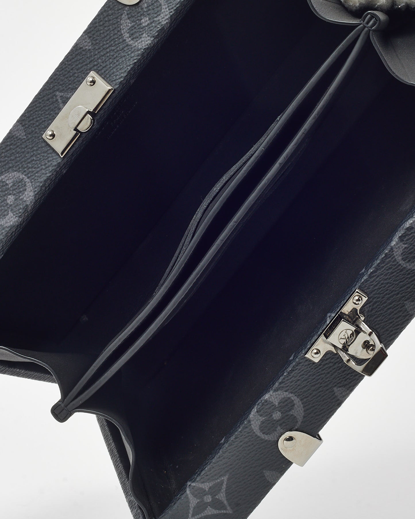 Louis Vuitton Black Monogram Eclipse Wallet Trunk Wristlet