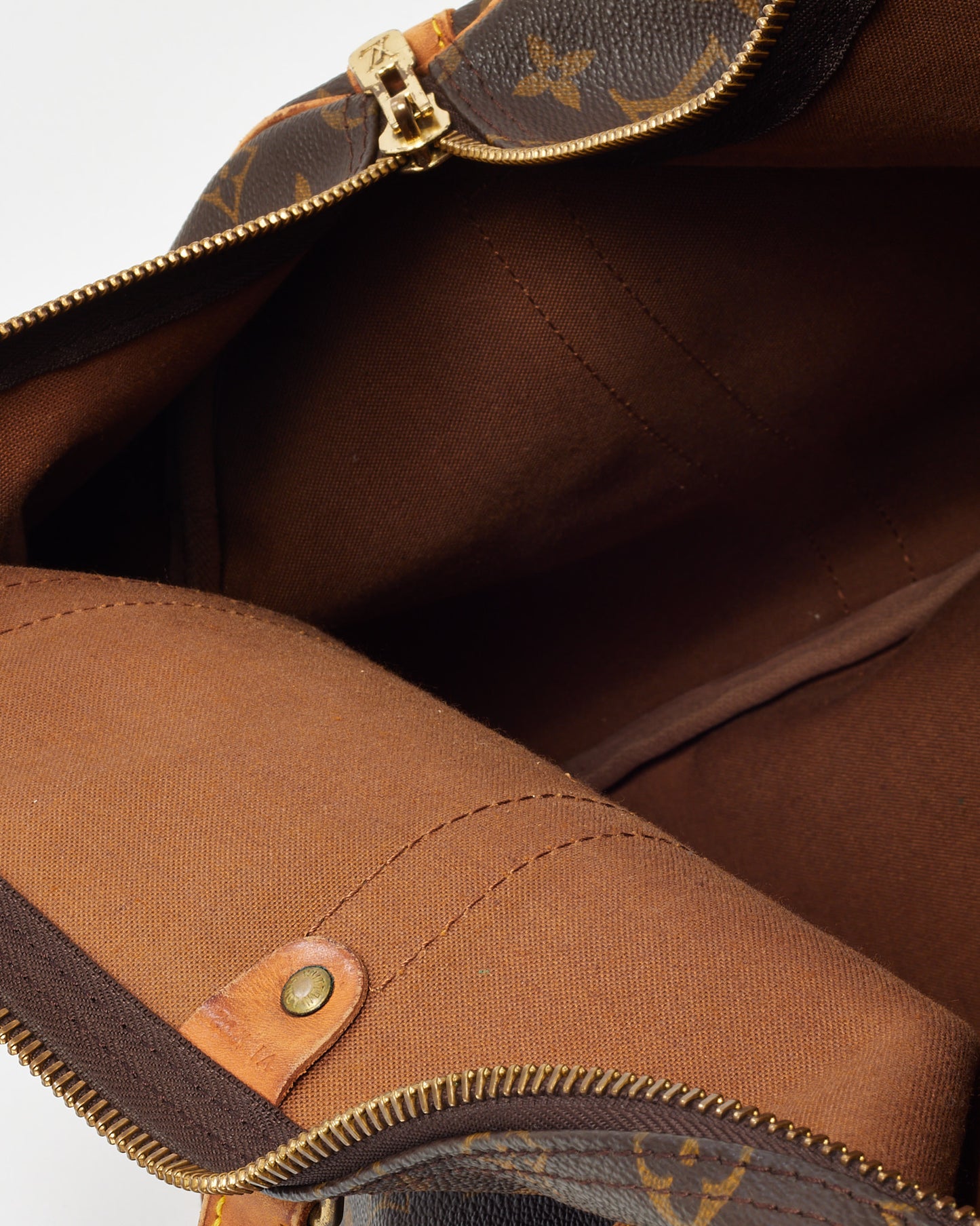 Louis Vuitton Monogram Coated Canvas Keepall Bandoulière 55