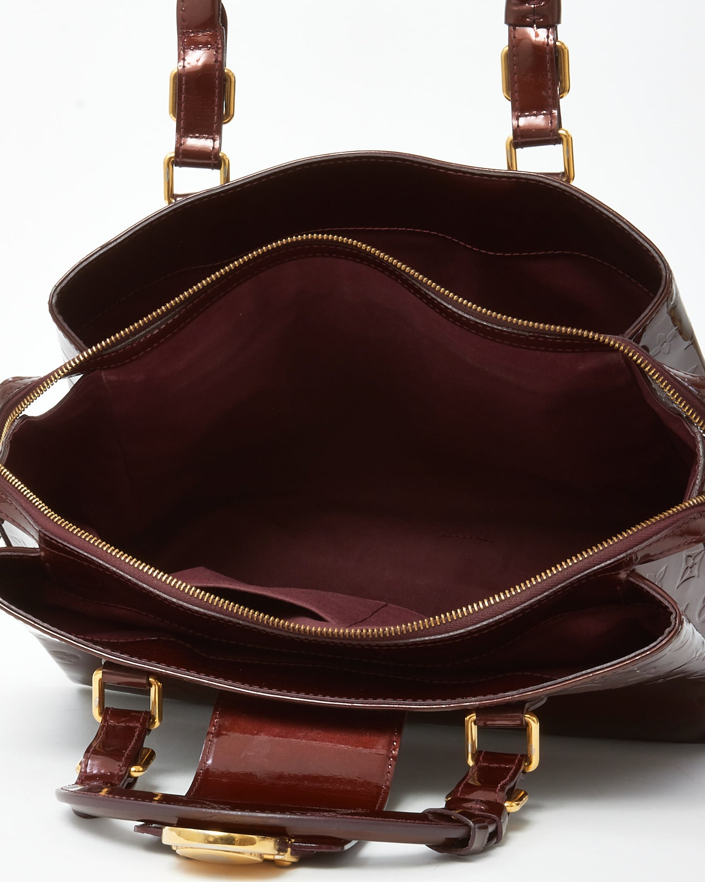 Louis Vuitton Rouge Fauviste Monogram Vernis Patent Leather Melrose Avenue Bag