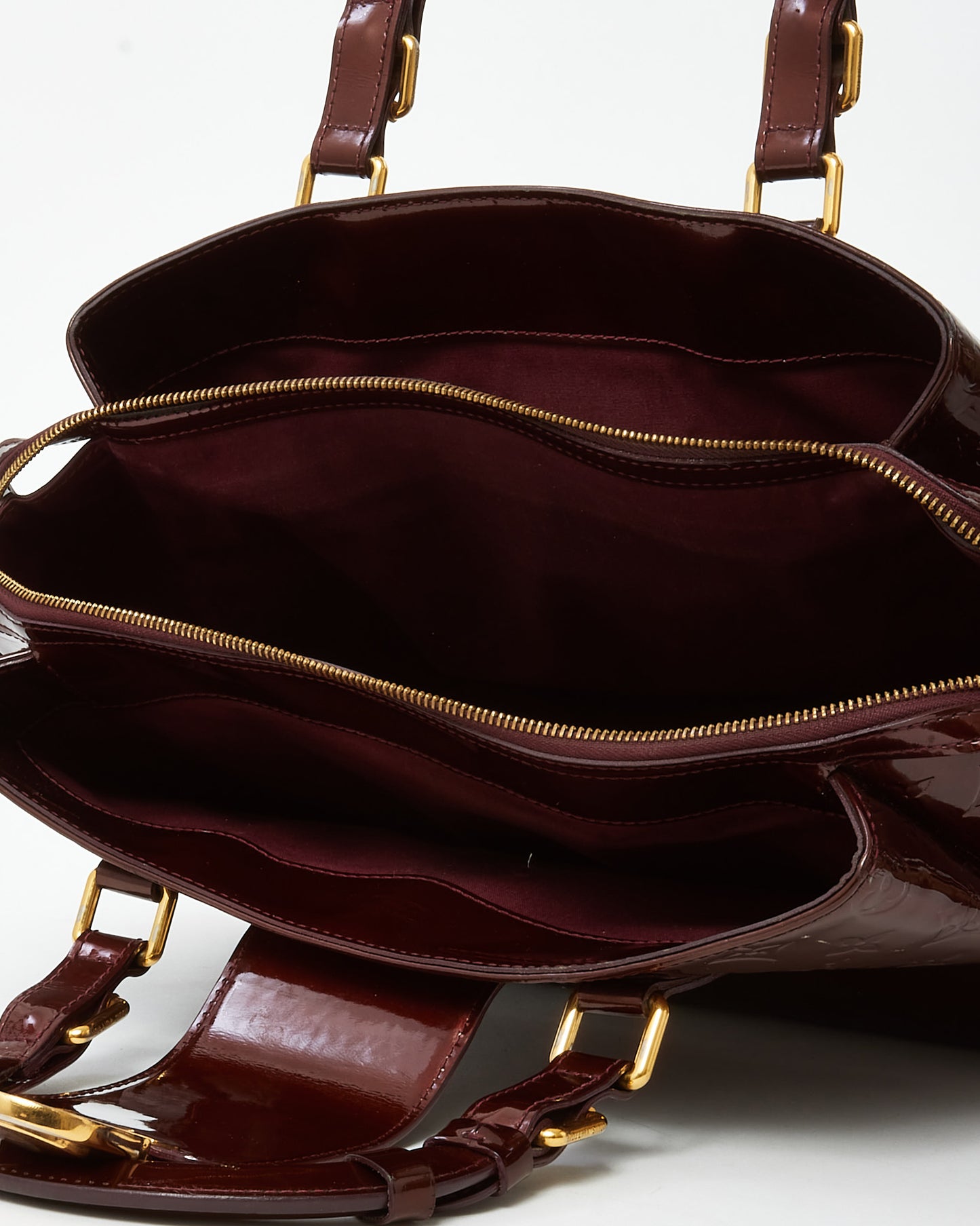 Louis Vuitton Rouge Fauviste Monogram Vernis Patent Leather Melrose Avenue Bag