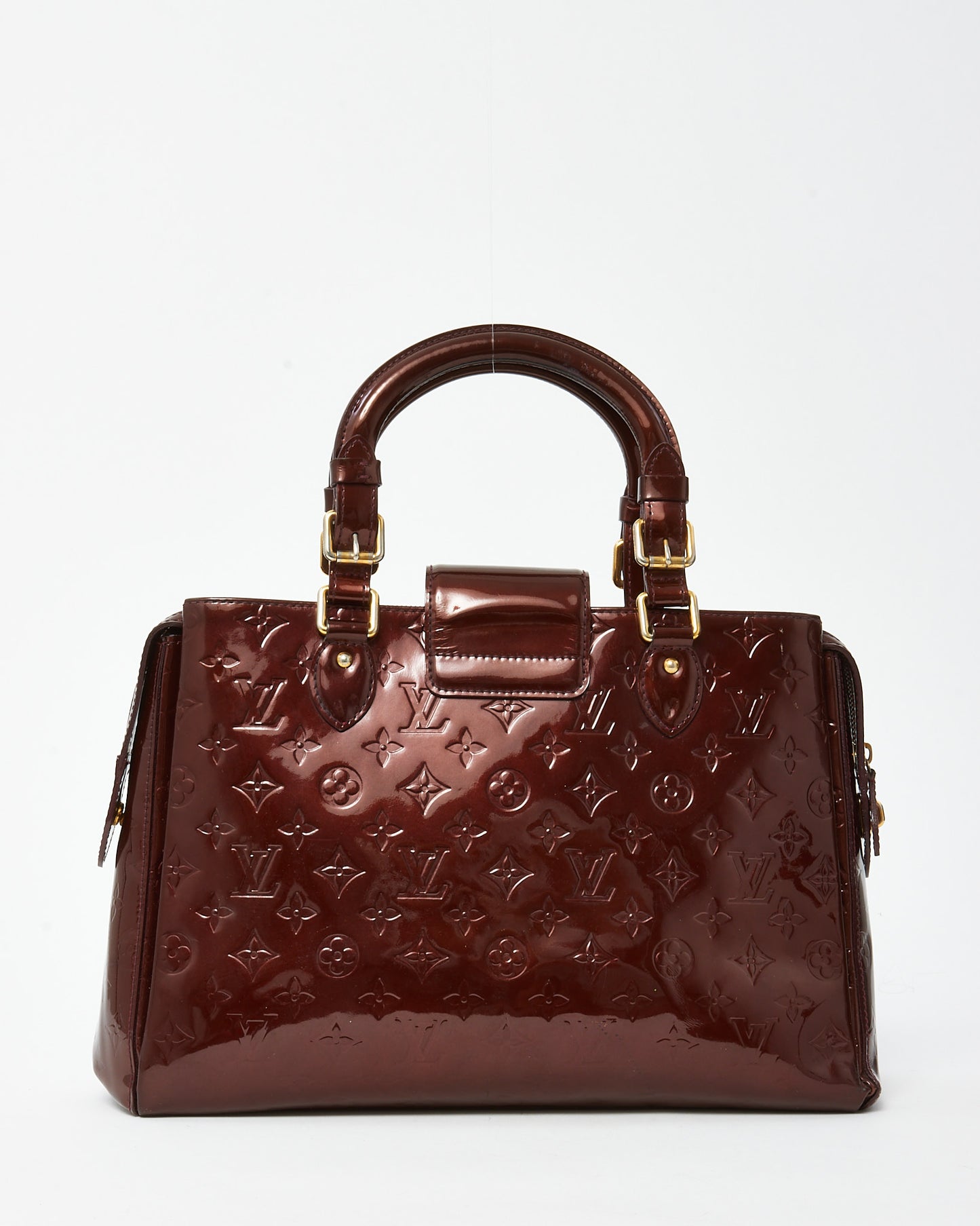 Louis Vuitton Rouge Fauviste Monogram Vernis Patent Leather Melrose Avenue Bag