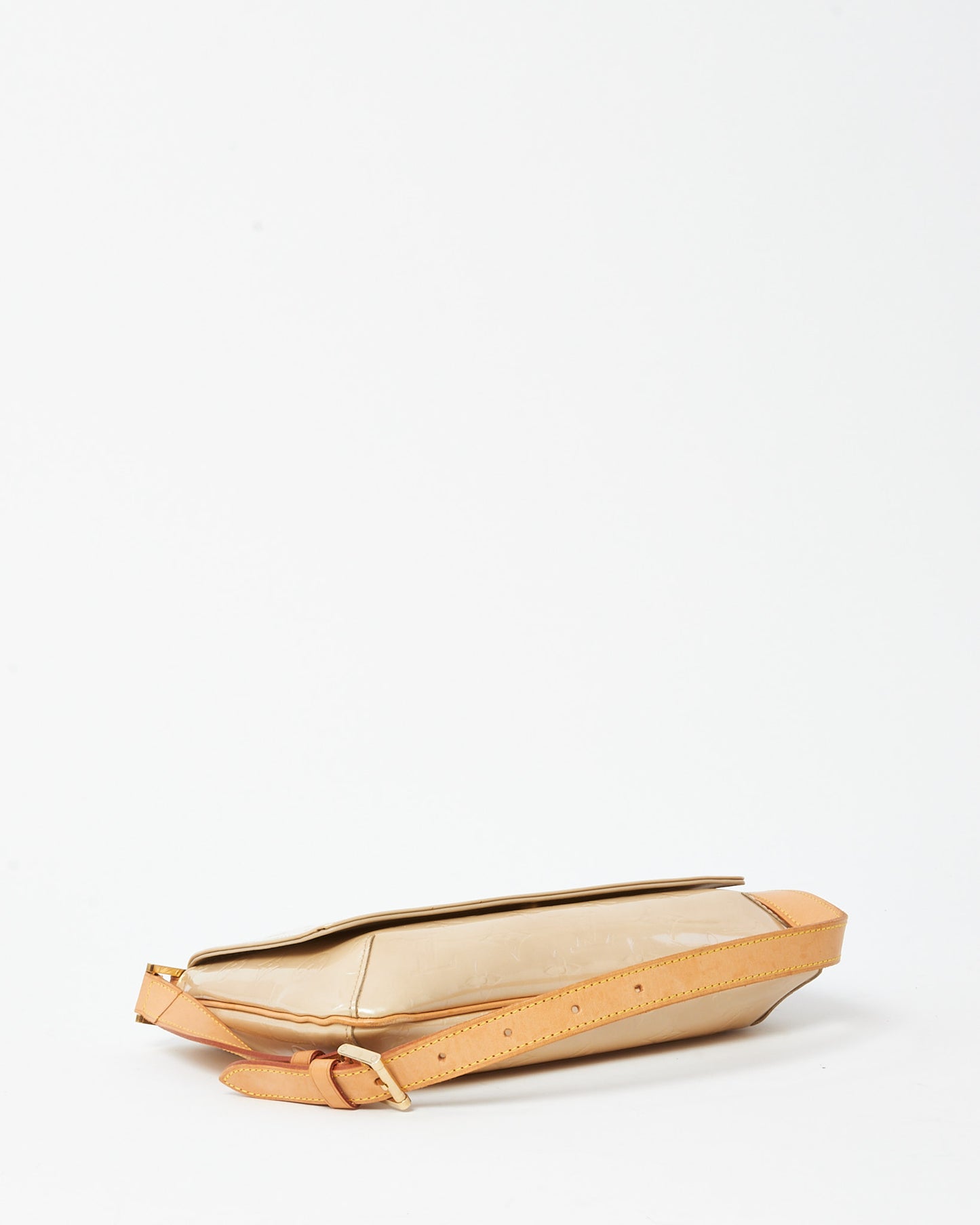 Louis Vuitton Beige Monogram Vernis Patent Leather Thompson Street Shoulder Bag