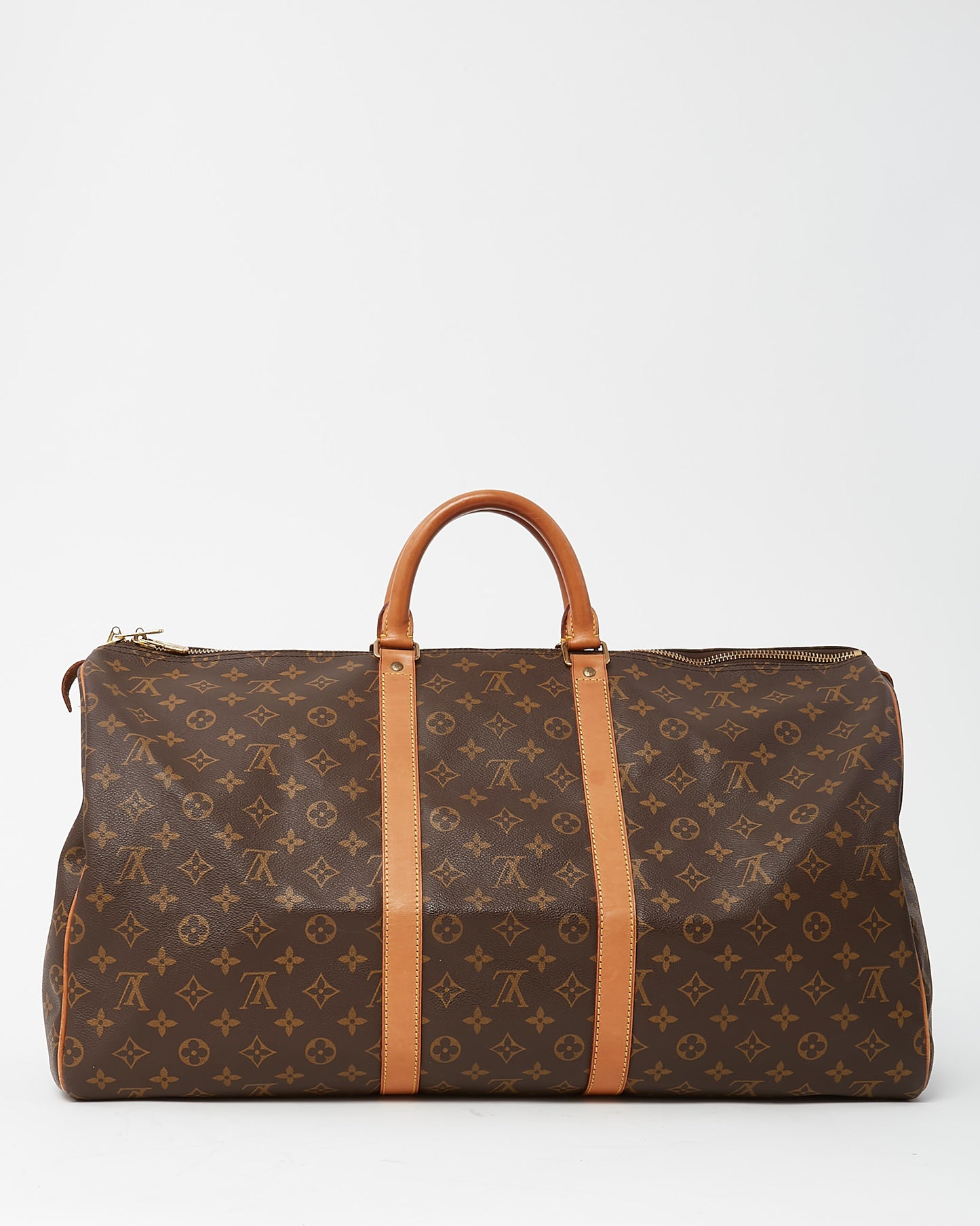 Louis Vuitton Monogram Coated Canvas Keepall 55