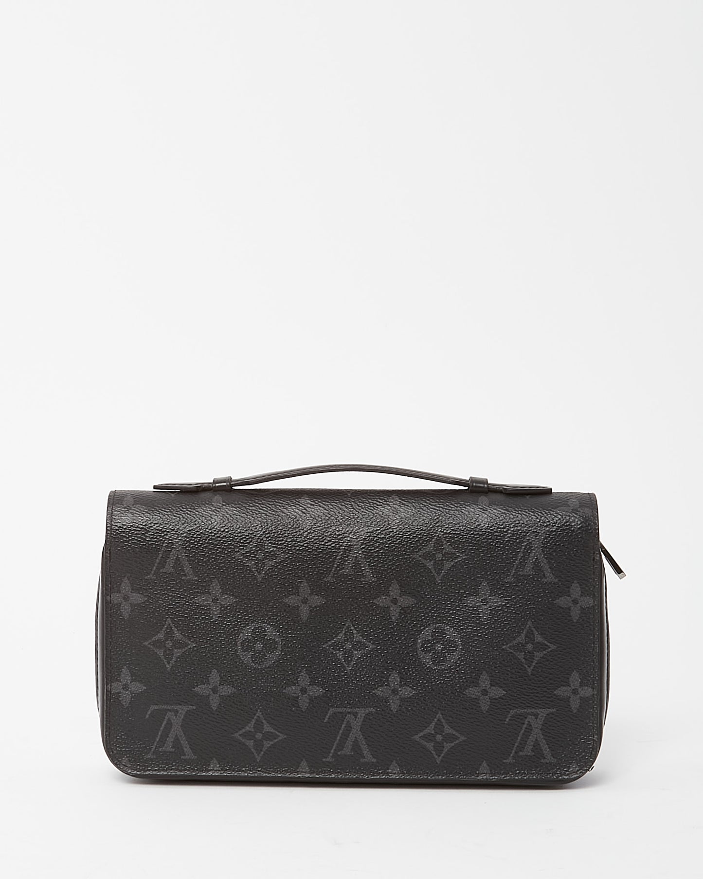 Louis Vuitton Monogram Eclipse Coated Canvas Zippy XL Wallet