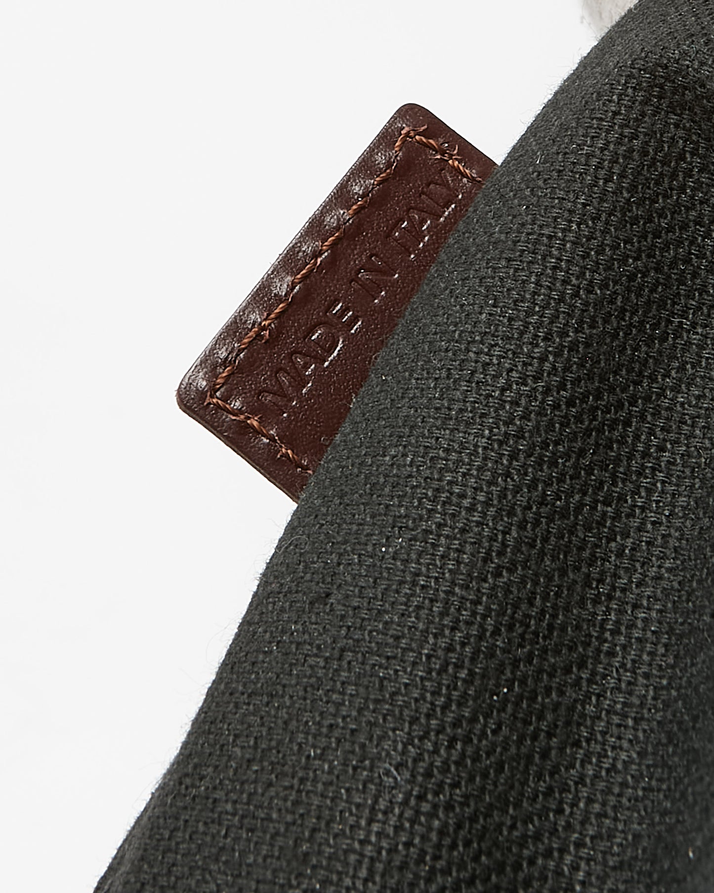 Burberry Brown Leather and Beige Haymarket Check Coated Canvas Front Buckle Shoulder Bag