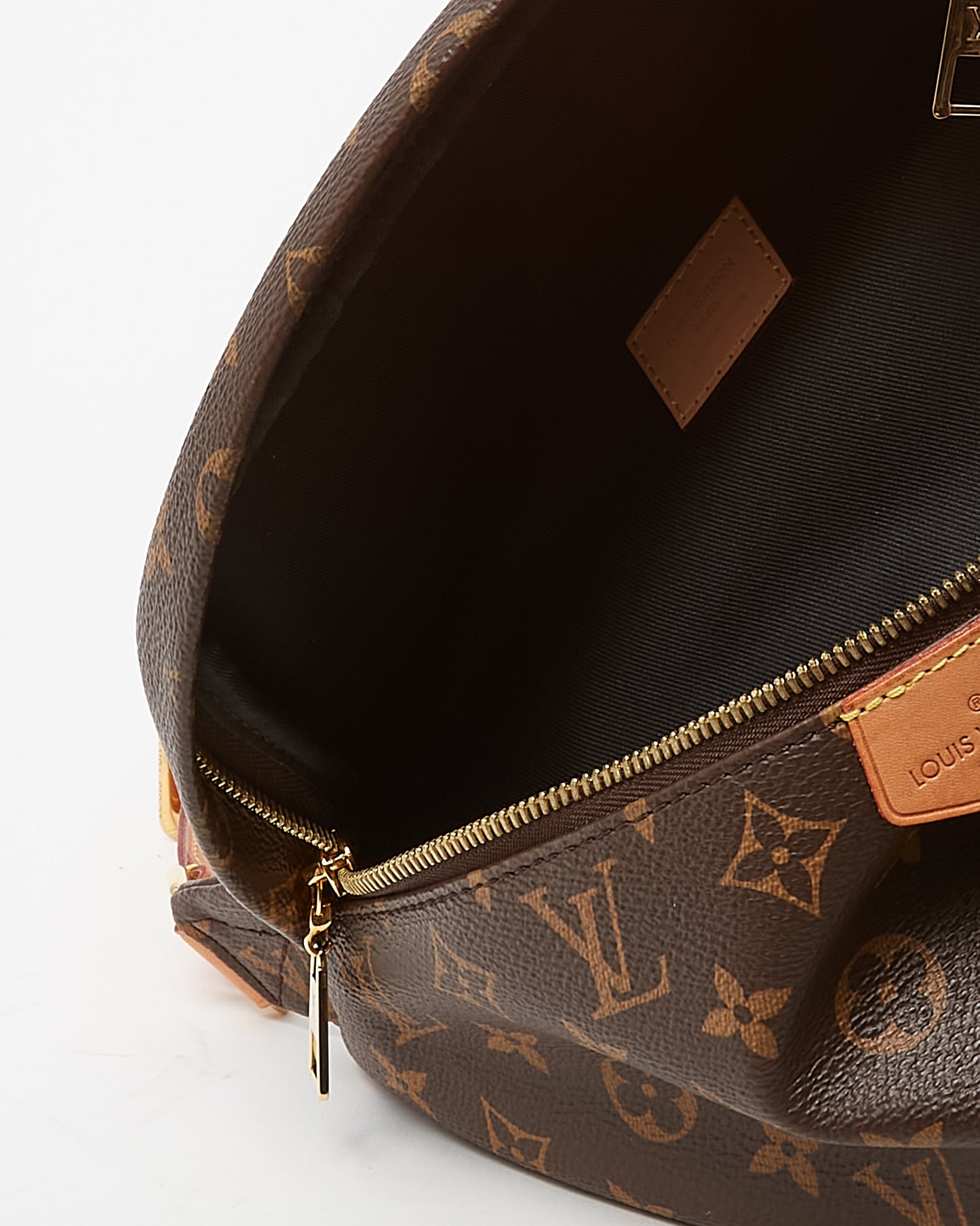 Sac banane en toile monogramme Louis Vuitton