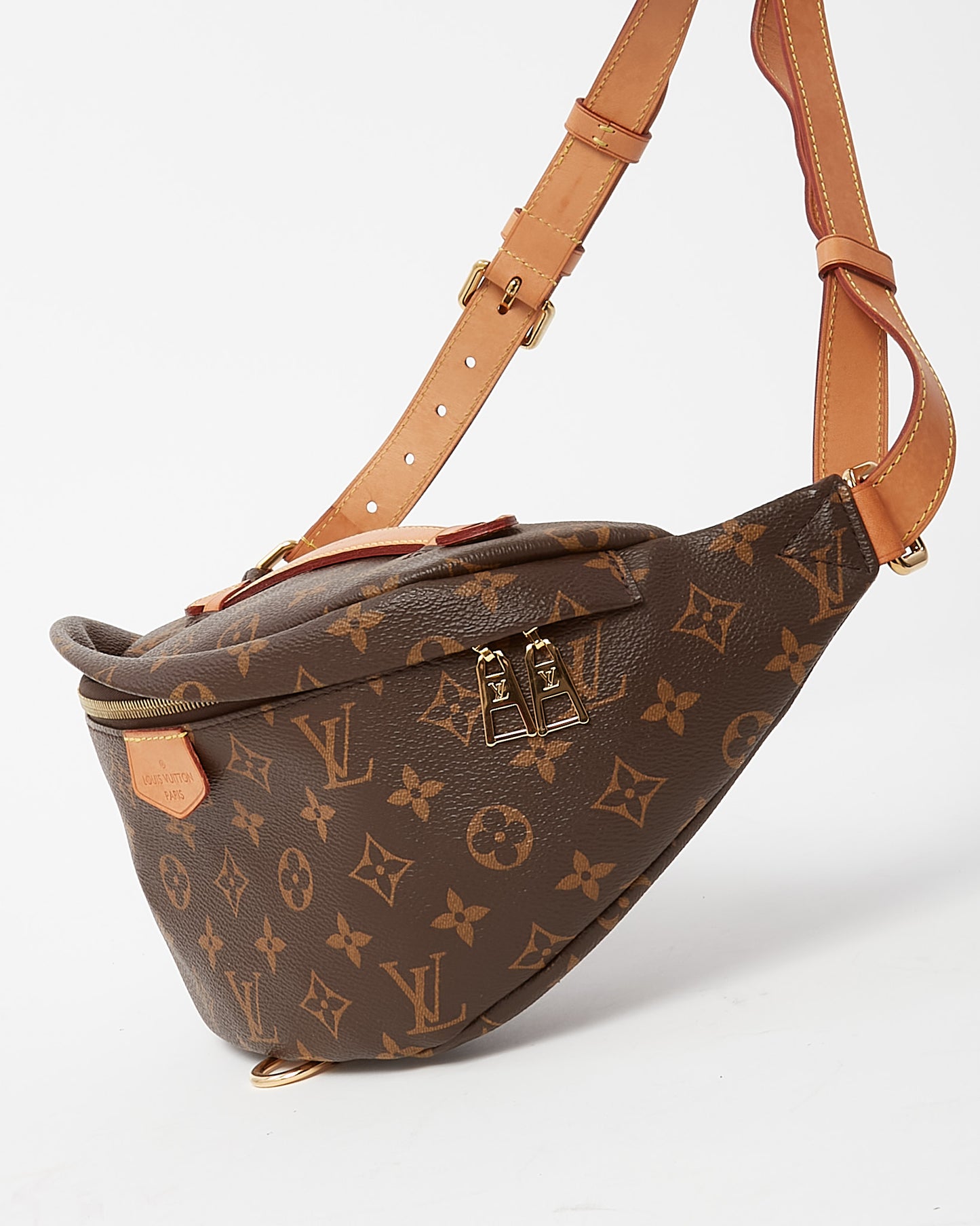 Sac banane en toile monogramme Louis Vuitton