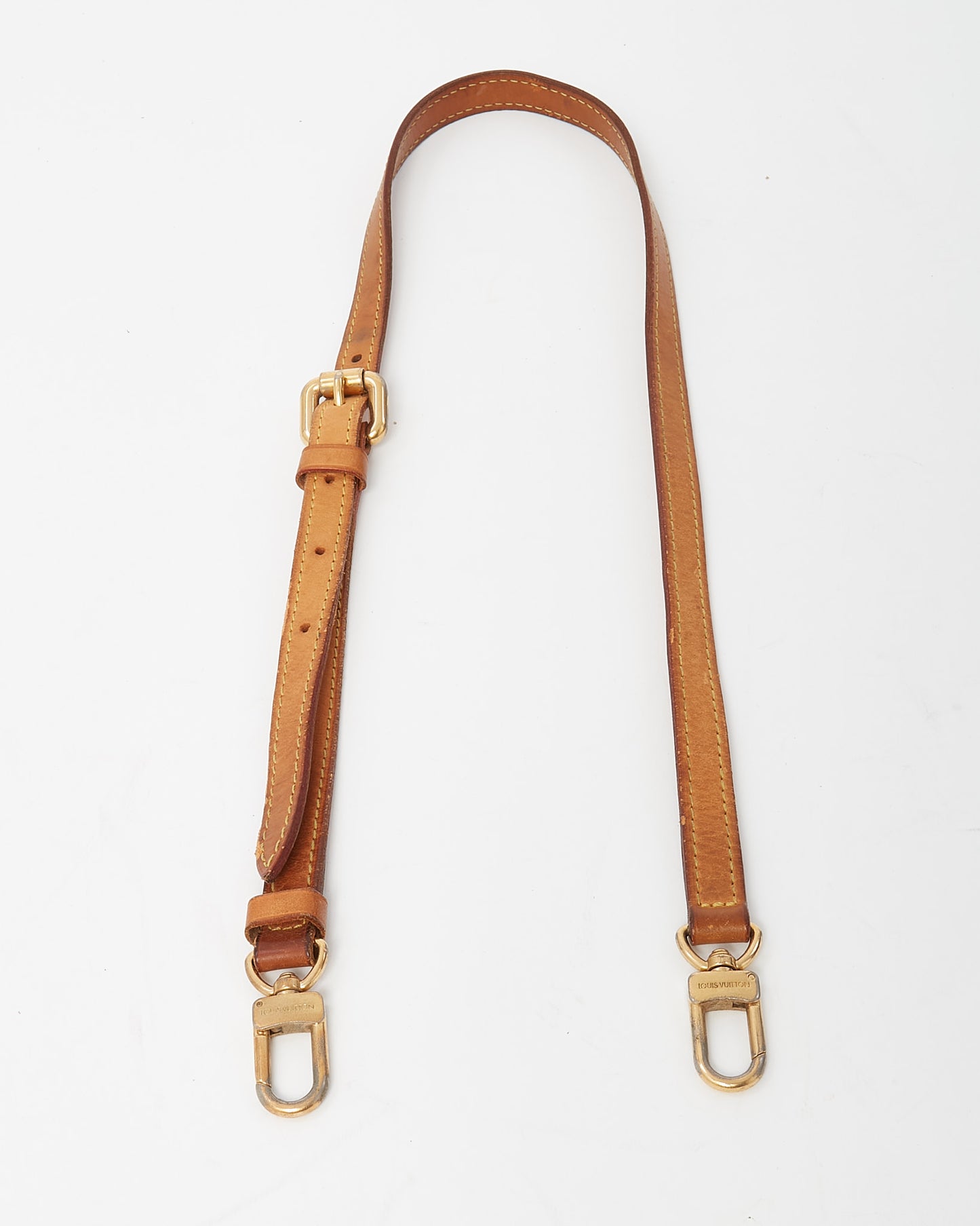 Louis Vuitton Natural Vachette VVN Leather Adjustable Shoulder Strap 16 mm