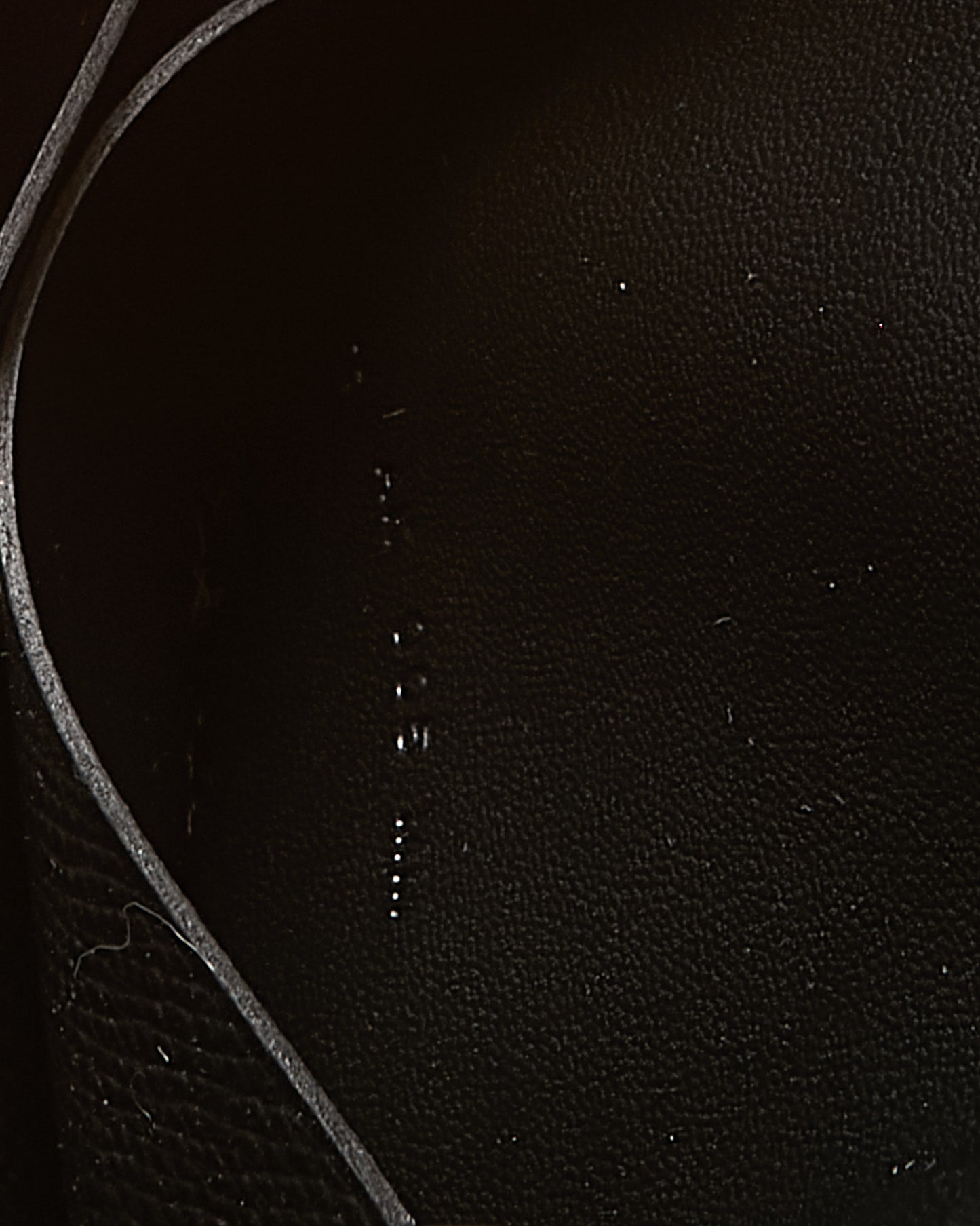 Hermès Black Epsom Leather Constance Slim Wallet PHW