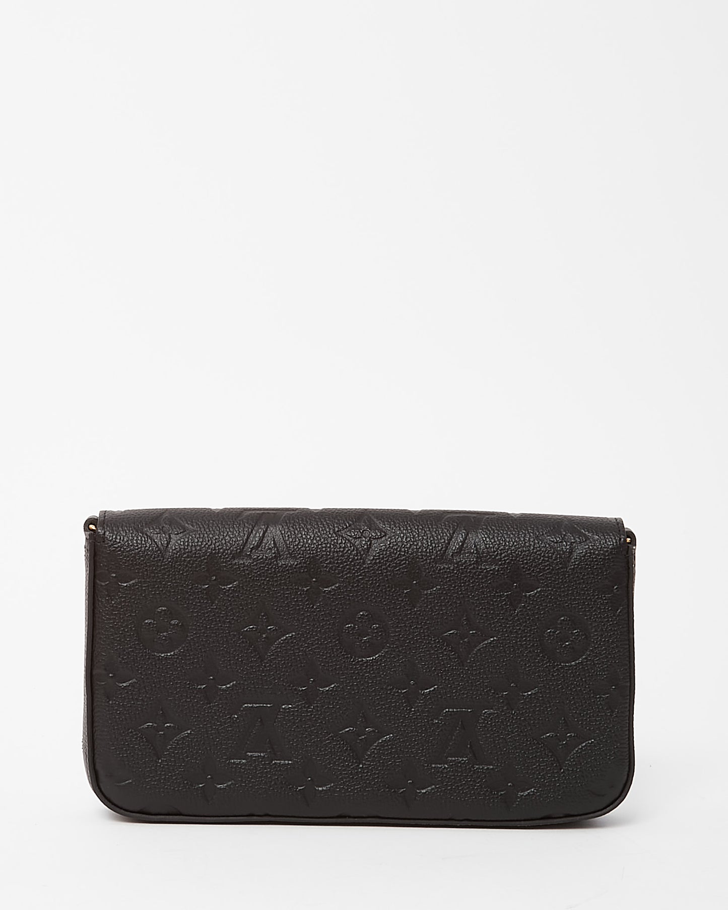 Louis Vuitton Black Monogram Empreinte Leather Felicie Pochette Bag