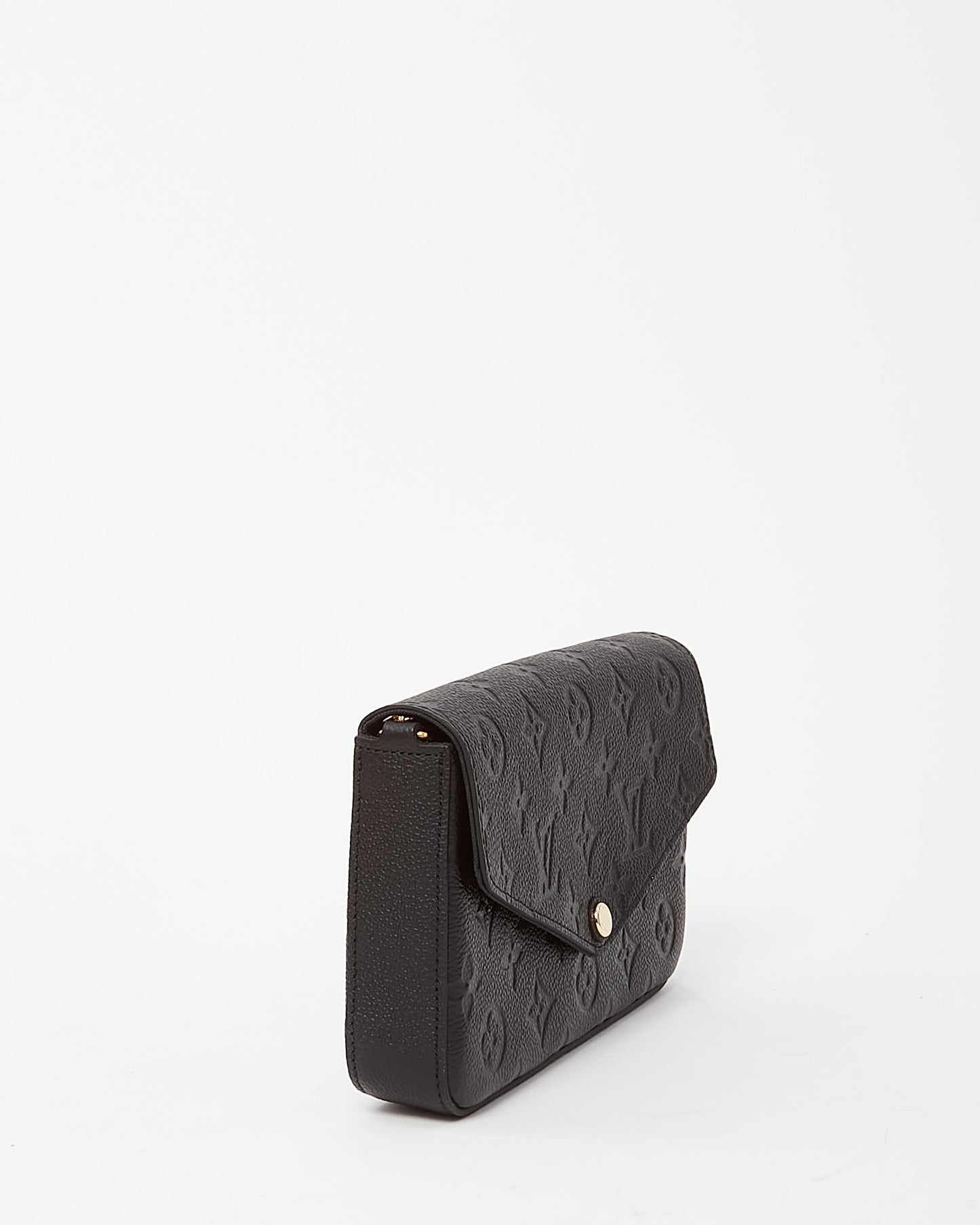 Louis Vuitton Black Monogram Empreinte Leather Felicie Pochette Bag