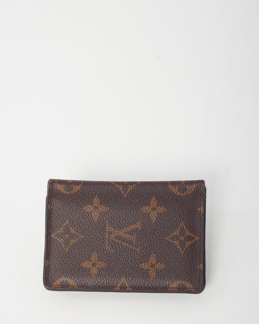 Louis Vuitton Brown Monogram Canvas Pocket Organizer Wallet