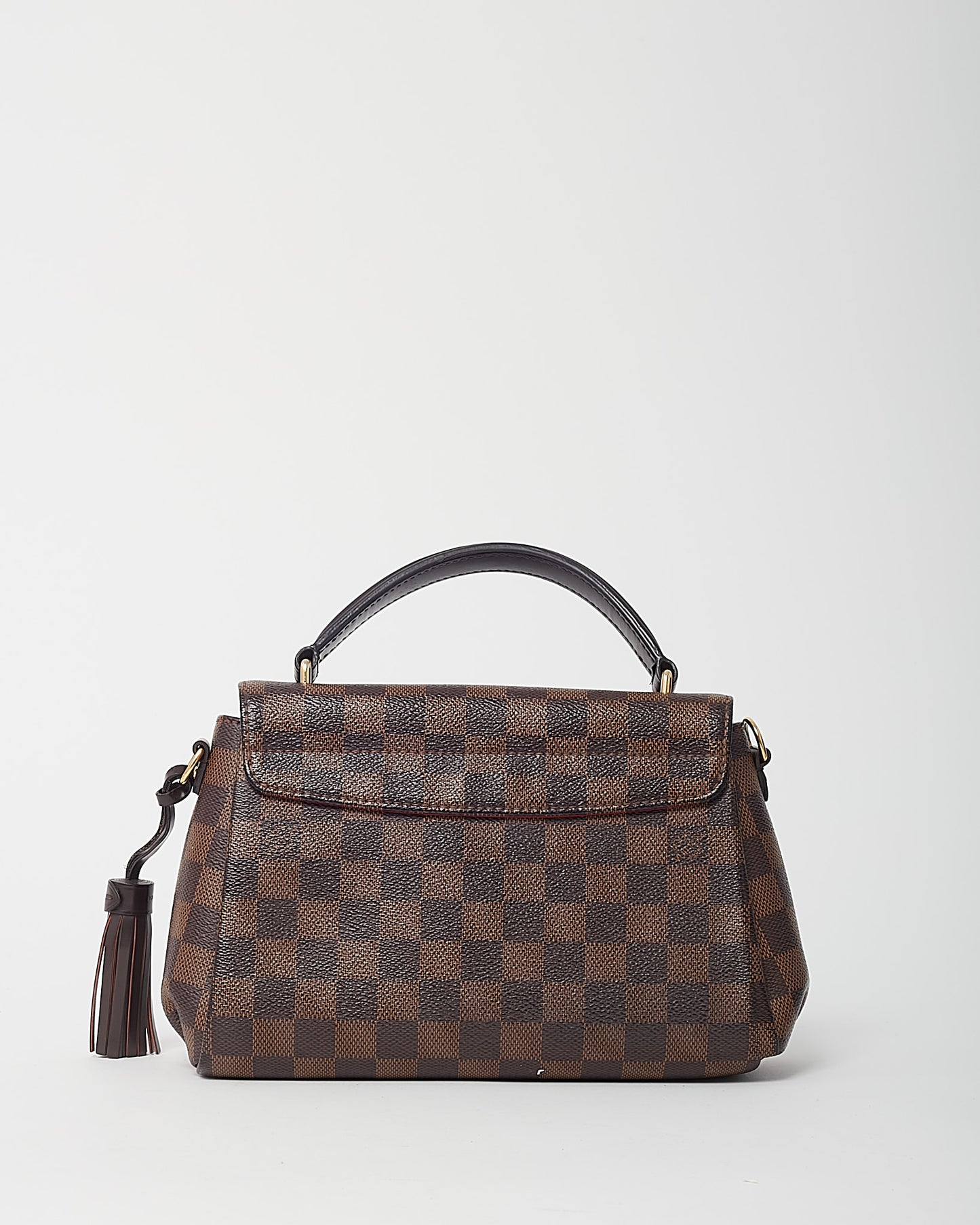 Louis Vuitton Damier Ebene Canvas Croisette Bag with Strap