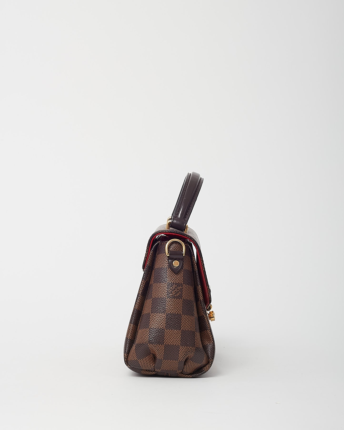 Louis Vuitton Damier Ebene Canvas Croisette Bag with Strap