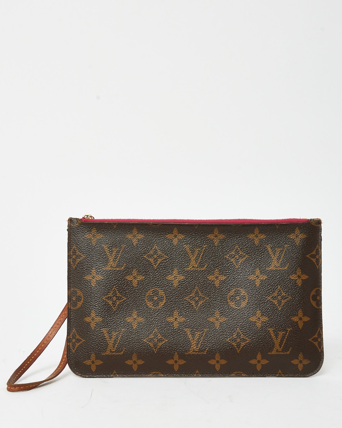 Louis Vuitton Monogram Coated Canvas Neverfull Pouch