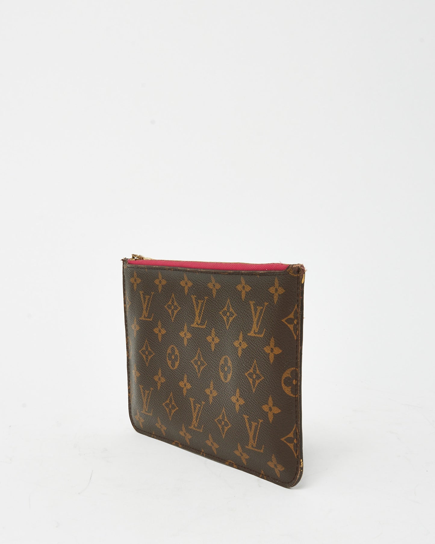 Louis Vuitton Monogram Coated Canvas Neverfull Pouch
